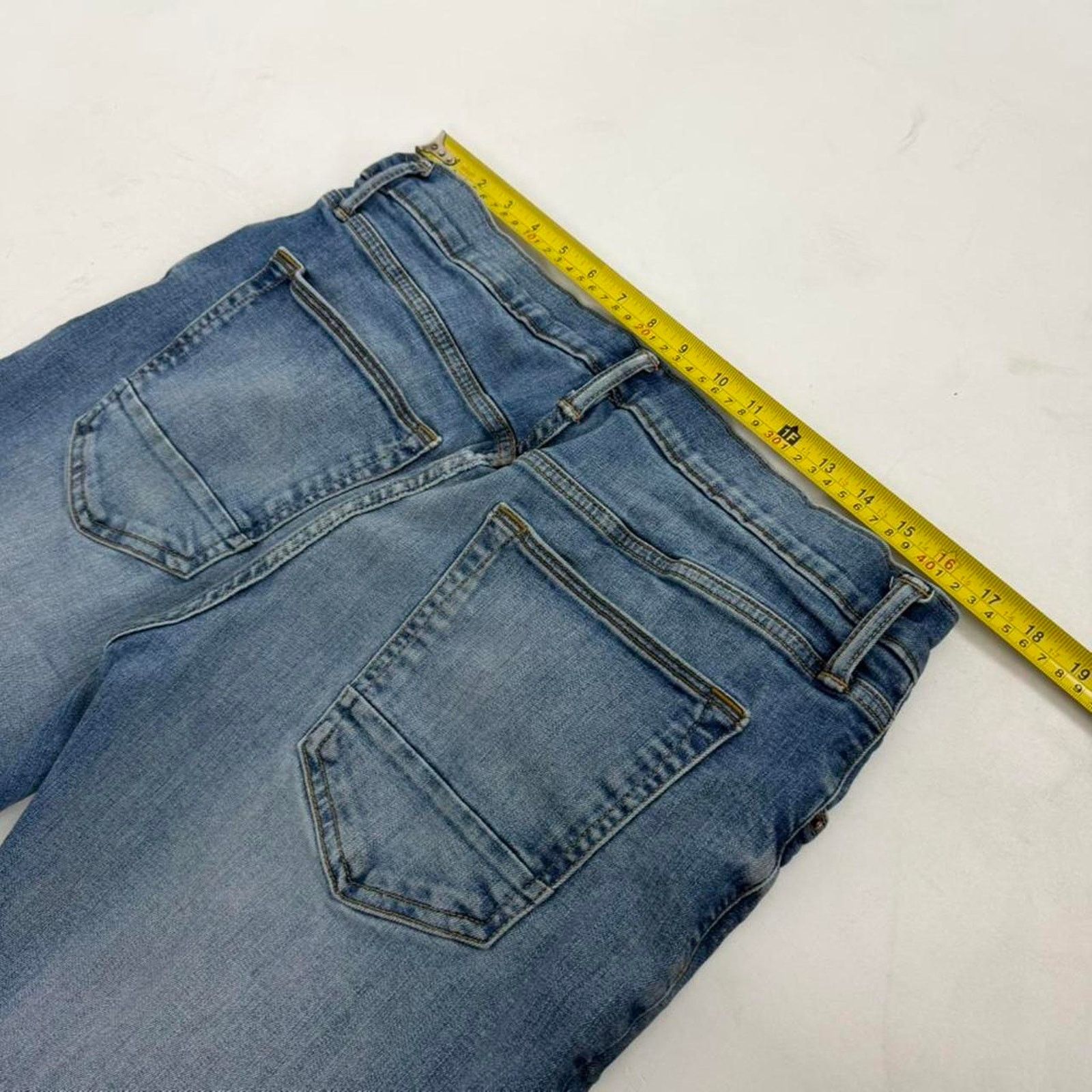 Ecko Unltd. × JNCO × Vintage Vintage y2k baggy wide leg faded stonewash embroidered jeans Size US 34 / EU 50 - 5 Thumbnail