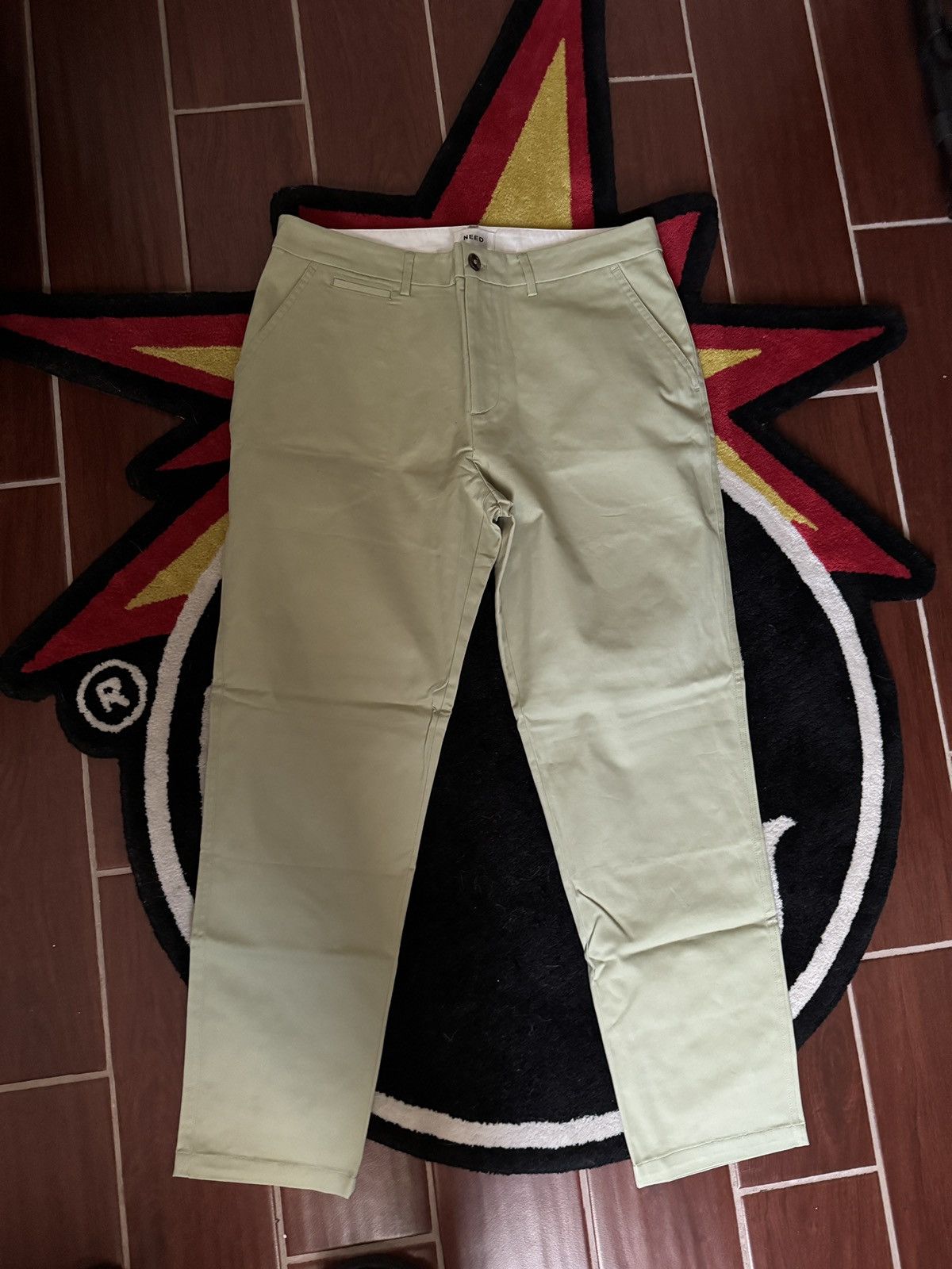 Need Supply NEED Light Green Chino Size US 33 - 1 Thumbnail