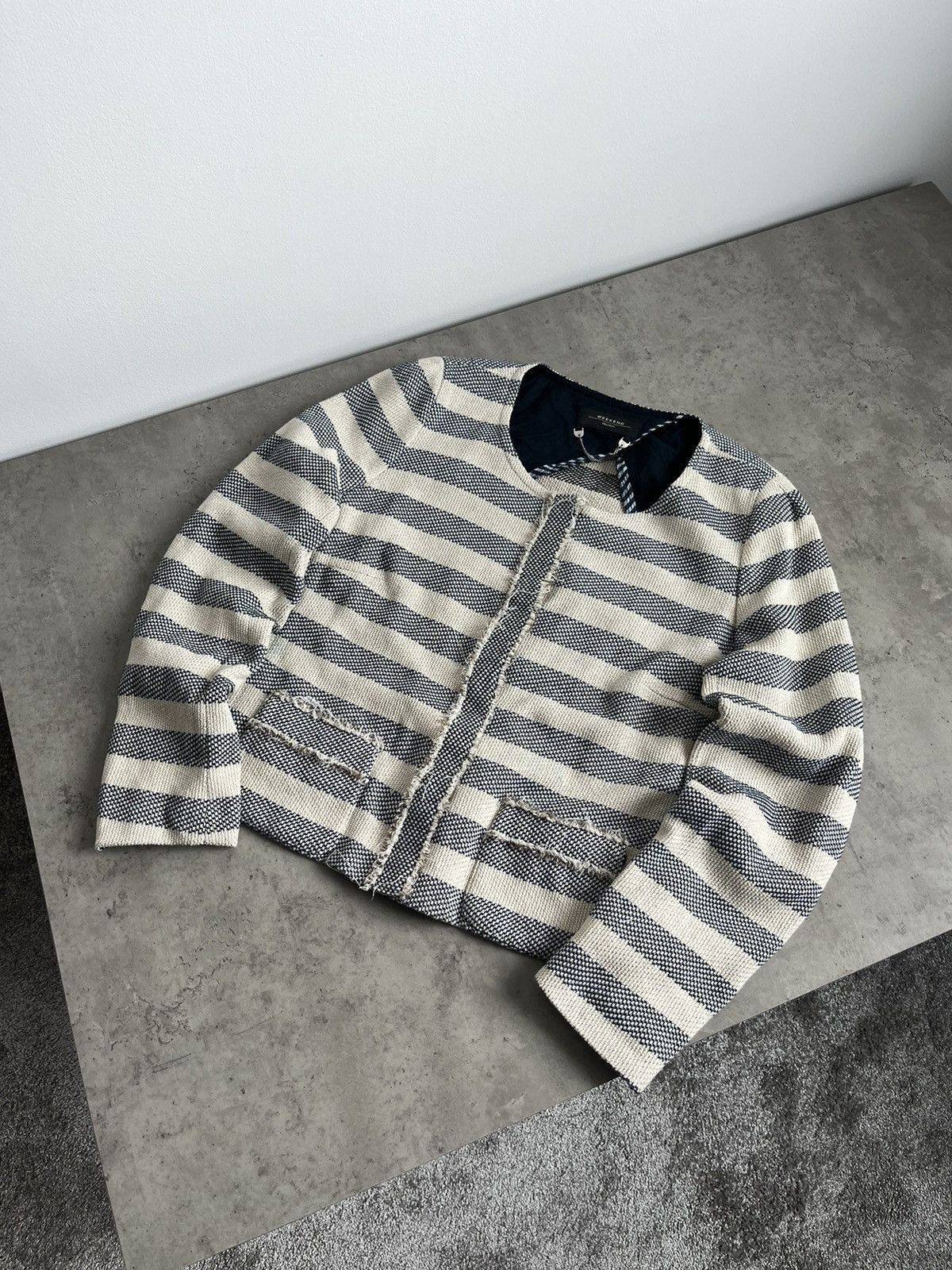 Designer × Weekend Max Mara Max Mara Weekend Fringe Blazer Size M / US 6-8 / IT 42-44 - 2 Thumbnail