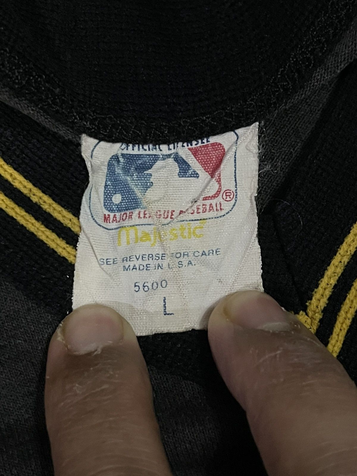 MLB Vintage Majestic Pittsburg Pirates MLB baseball jersey Size US L / EU 52-54 / 3 - 4 Thumbnail
