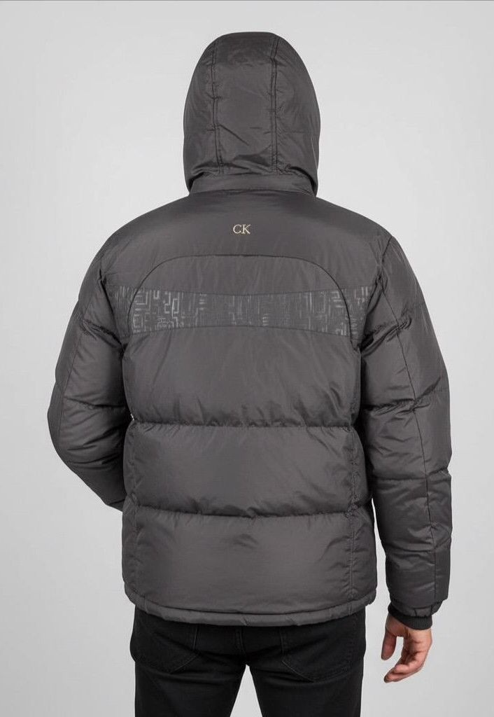 Calvin Klein 205W39NYC Vintage Calvin Klein Puffer Hoodies Jacket Size US L / EU 52-54 / 3 - 2 Thumbnail