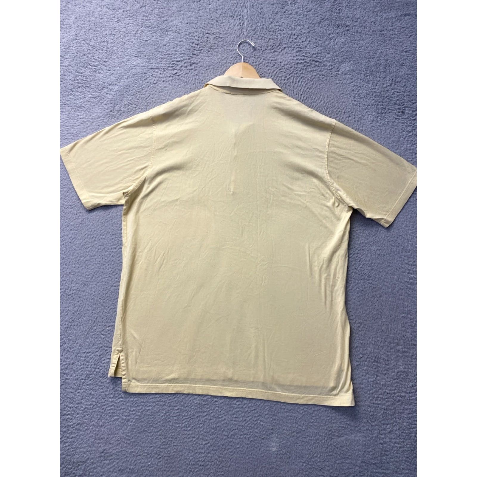 Peter Millar Peter Millar Golf Polo Shirt US Open Logo XL Yellow Cotton Short Sleeve Mens Size US XL / EU 56 / 4 - 7 Thumbnail