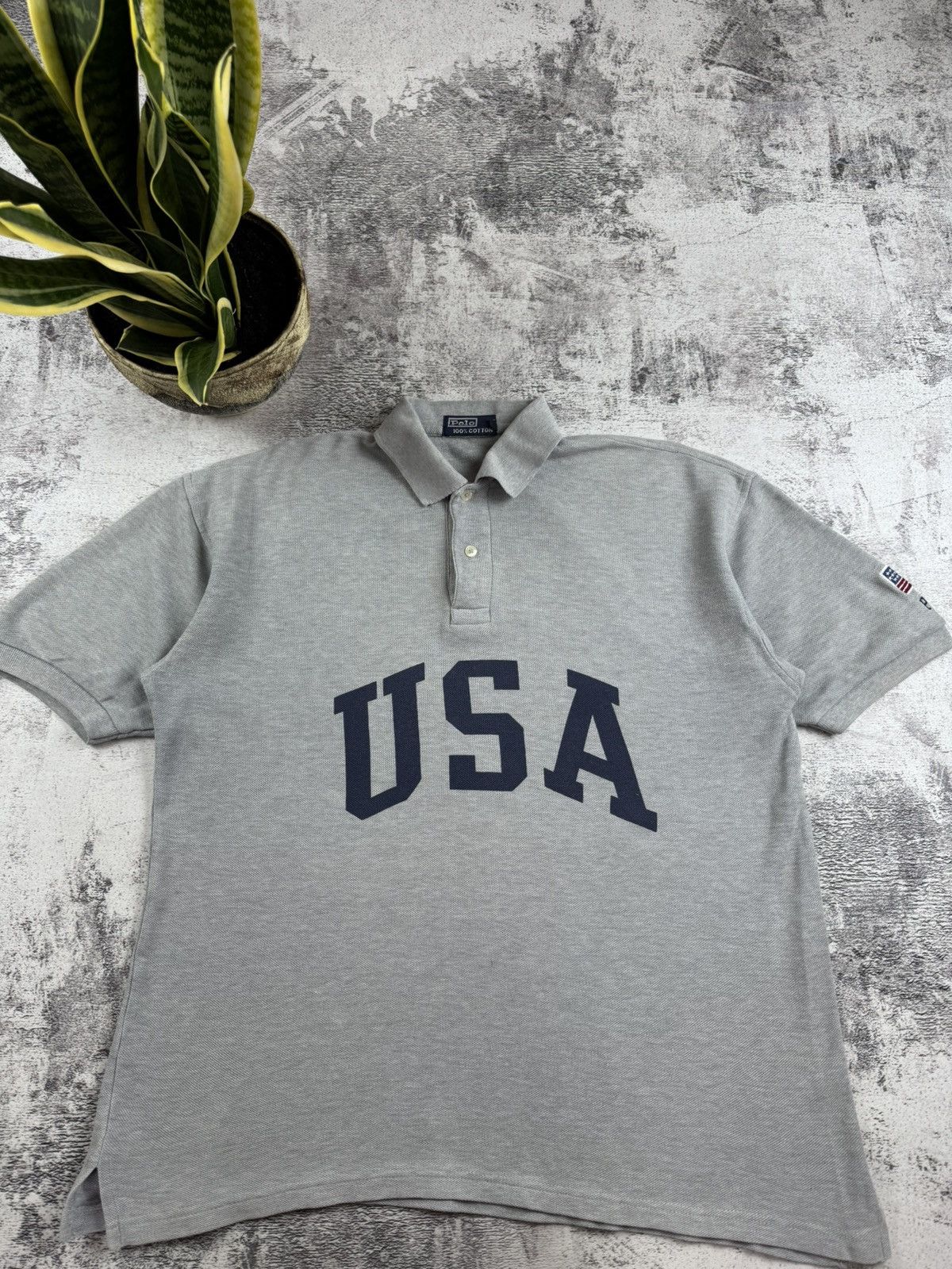 Polo Ralph Lauren 90S Polo Ralph Lauren USA 1993 PRL Cotton Retro T Shirt Tee Size US XL / EU 56 / 4 - 4 Thumbnail