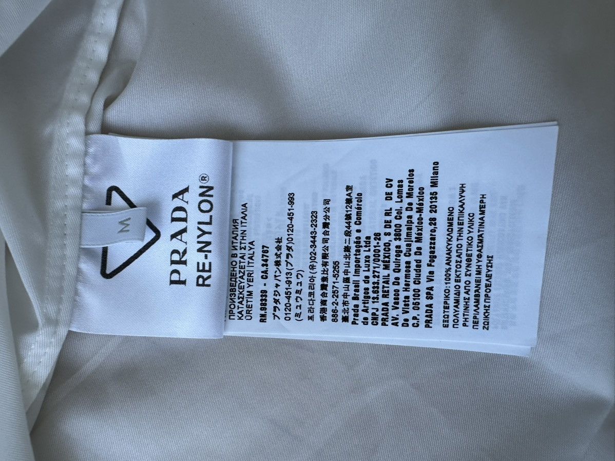 Prada Prada Re-Nylon Button-Up Top Size US M / EU 48-50 / 2 - 5 Thumbnail