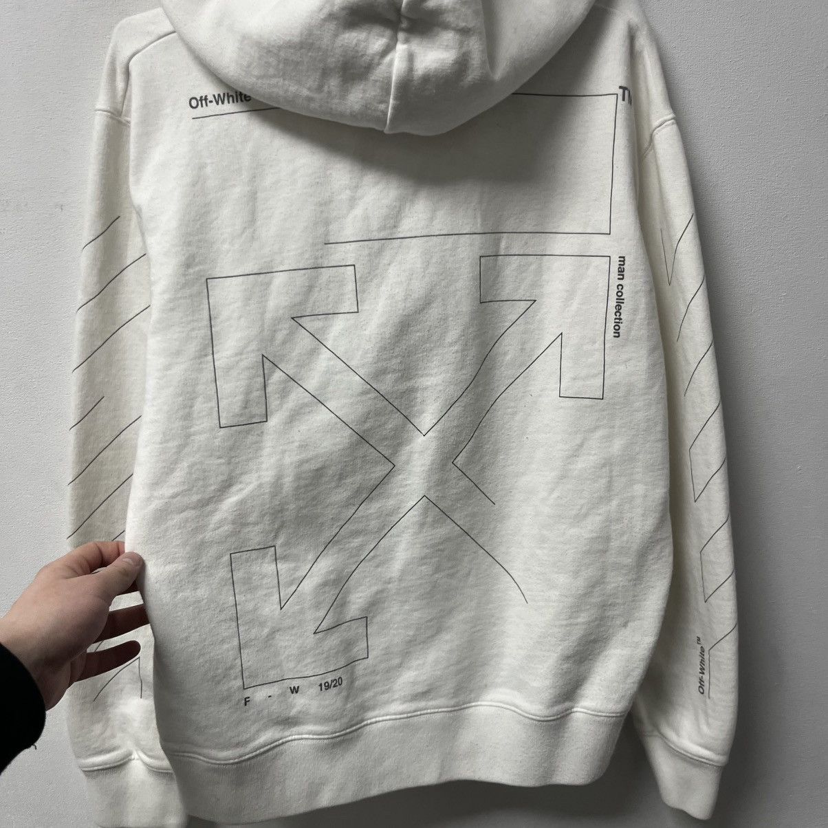 Off-White Off-White Hoodie Size US L / EU 52-54 / 3 - 3 Thumbnail