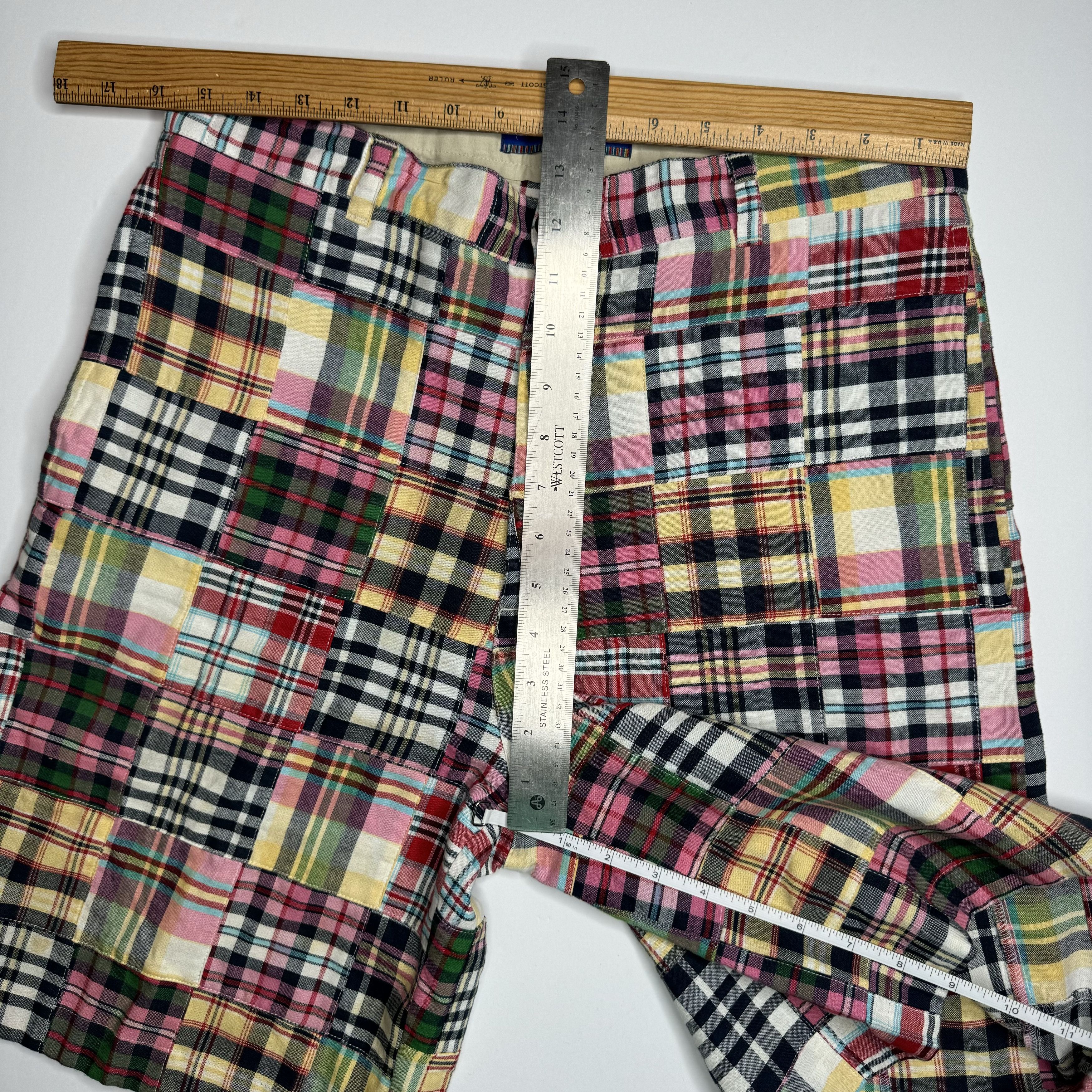 Alexander Julian Alexander Julian Southern Patchwork Madras Plaid Shorts Size US 32 / EU 48 - 5 Thumbnail