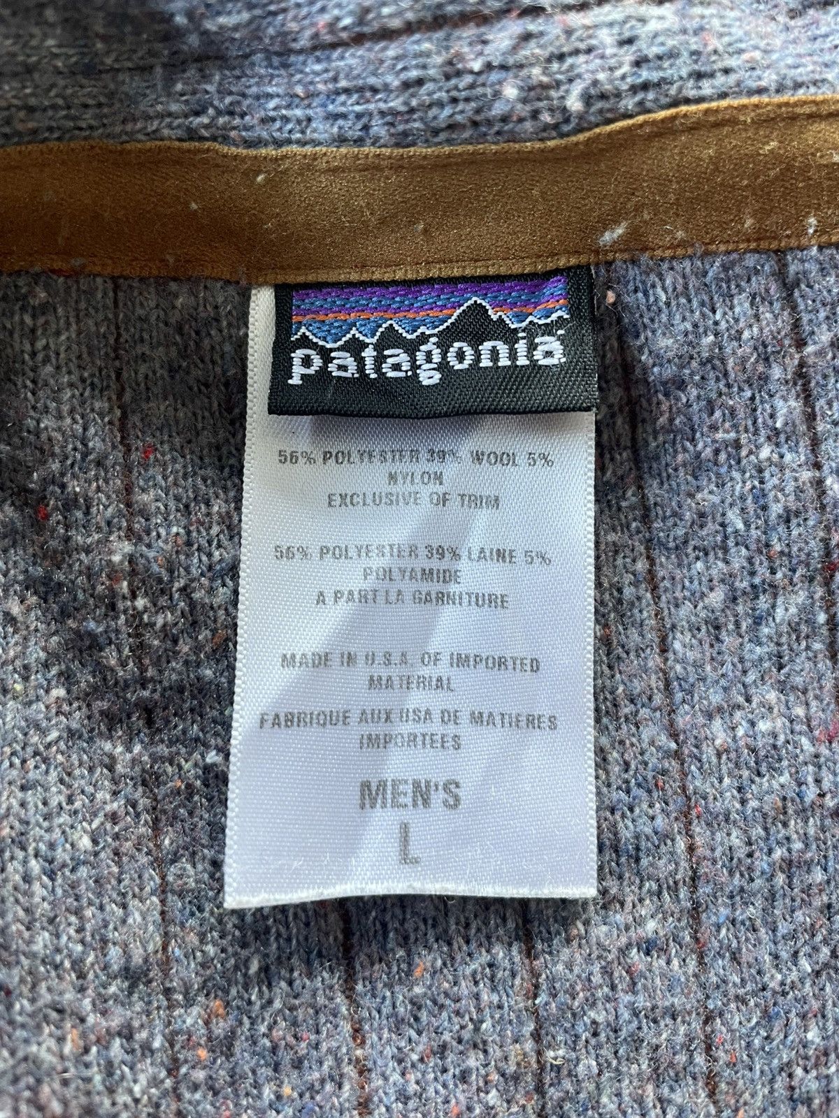 Patagonia Patagonia PinStripe 40th Anniversary Full Zip Wool Jacket Size US L / EU 52-54 / 3 - 3 Thumbnail