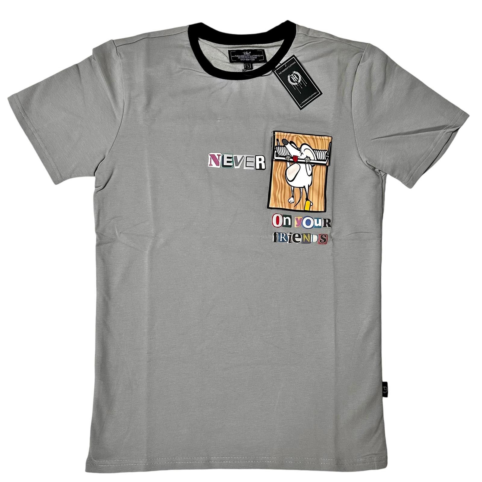 Designer NWT The Hideout Clothing Pocket Tee Never Rat Men’s S Size US S / EU 44-46 / 1 - 1 Thumbnail