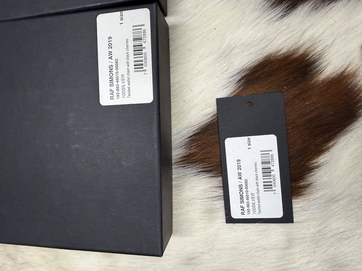 Raf Simons Raf Simons 19AW Black Cherries Twisted Wallet Chain Size ONE SIZE - 5 Thumbnail