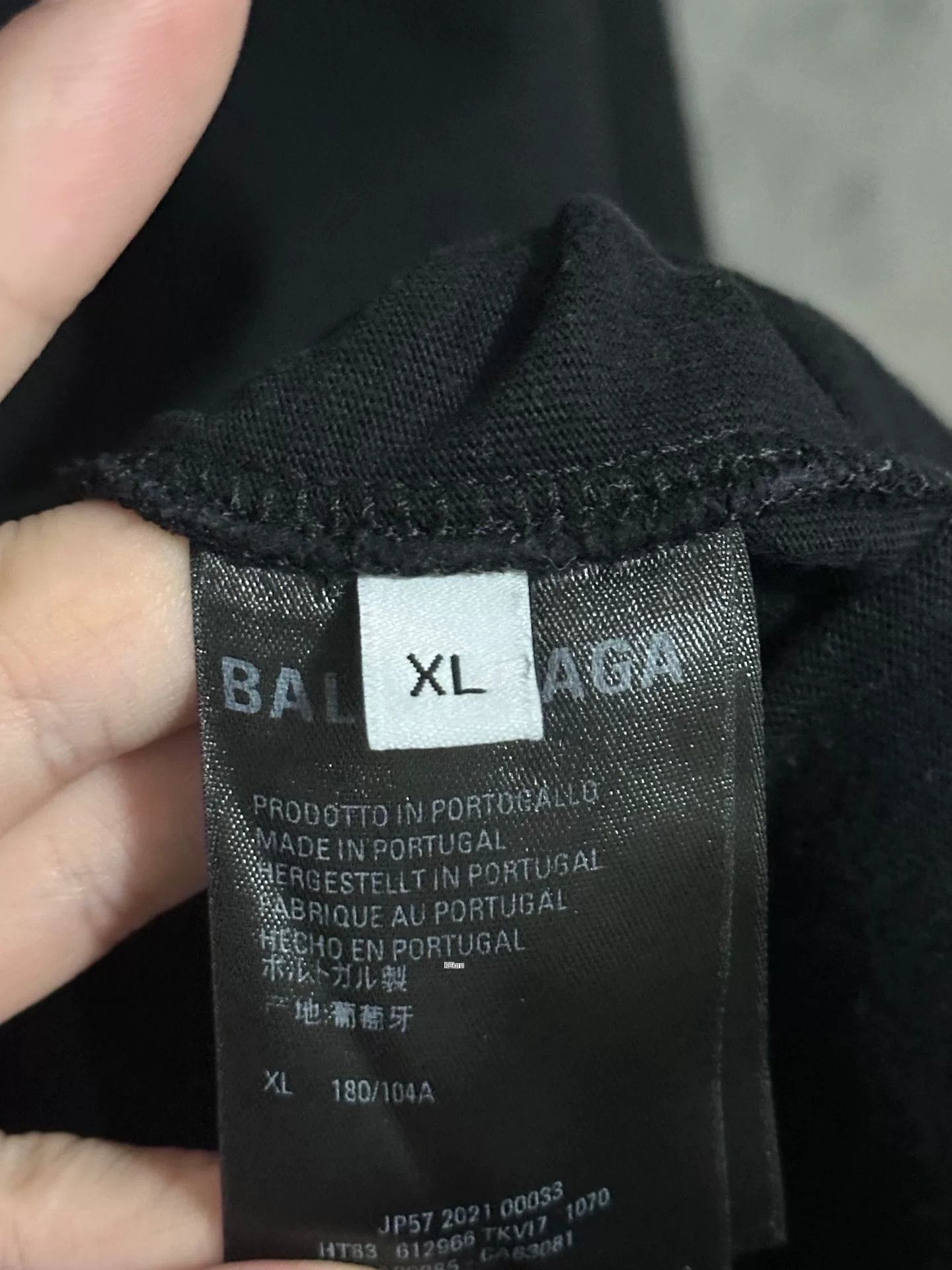 Balenciaga Balenciaga Double B Mosaic Short Sleeve T-shirt Size US XL / EU 56 / 4 - 3 Thumbnail