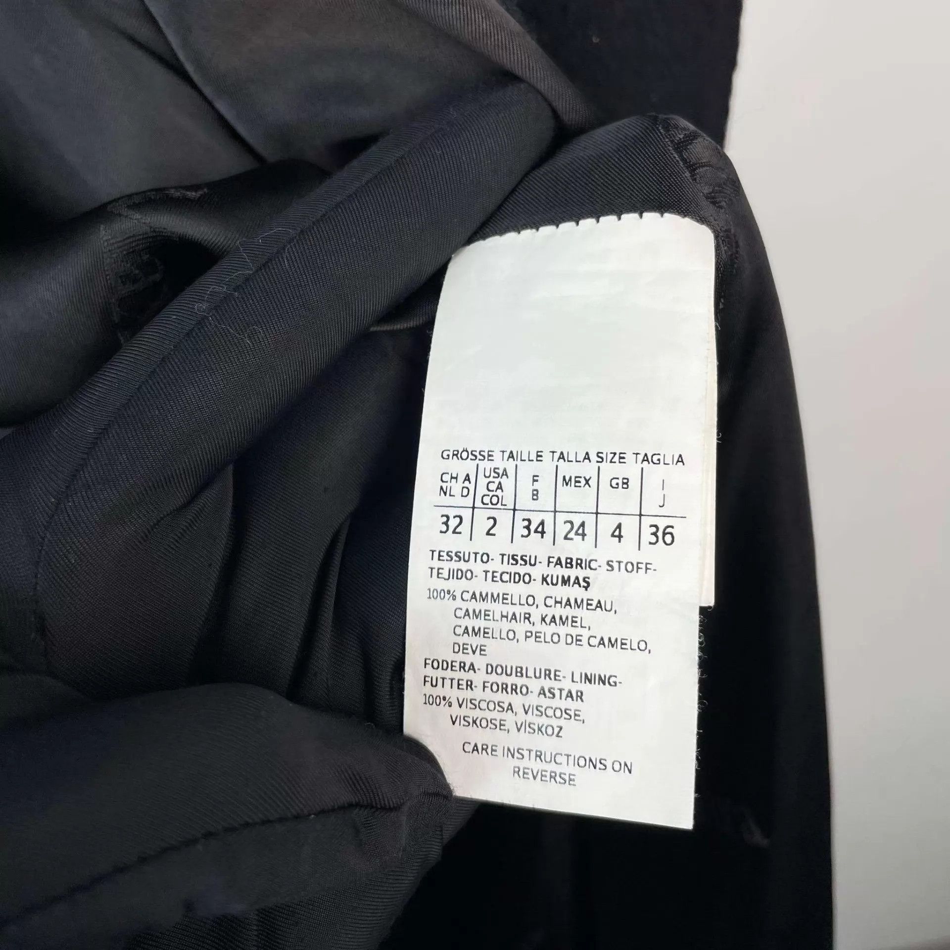 Max Mara maxmara overcoat black 97 New Size XS / US 0-2 / IT 36-38 - 4 Thumbnail