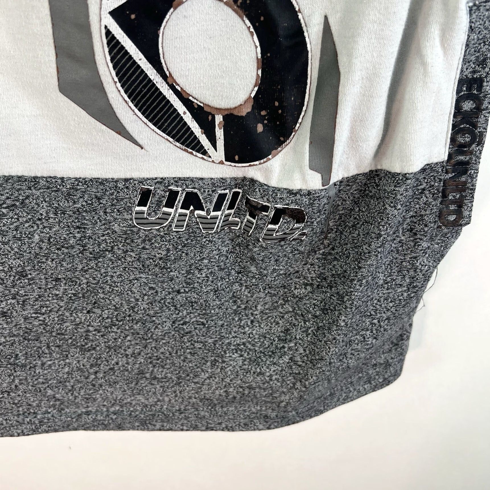 Ecko Unltd. ECKO Unltd. Hooded Short Sleeve Pullover Hoodie Mens Size S Gray Y2K VTG Size US S / EU 44-46 / 1 - 6 Thumbnail
