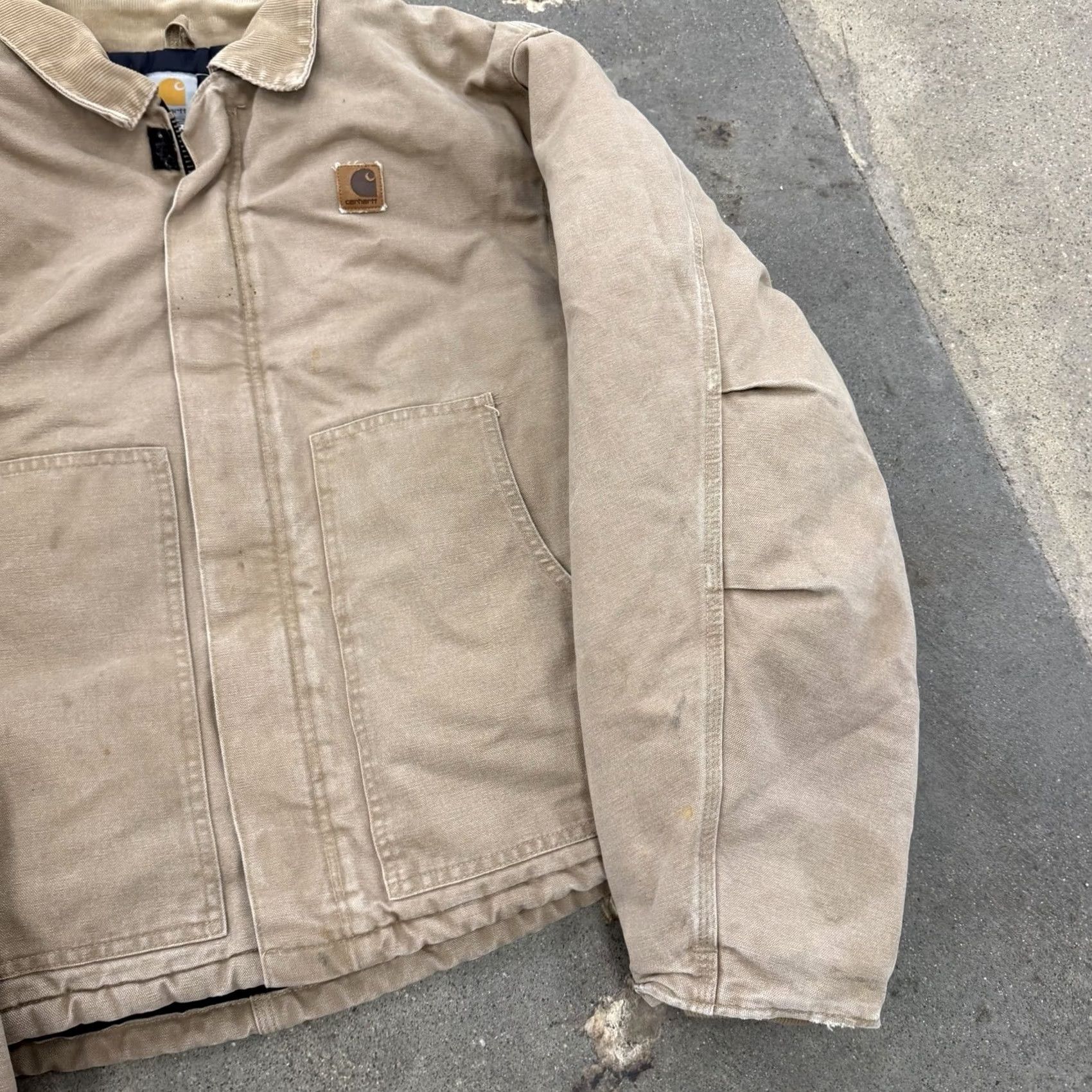 Carhartt VINTAGE Carhartt J22 SDL Jacket Coat Arctic Detroit 2XL BOXY Bomber Workwear Mens Brown Jacket Size US XXL / EU 58 / 5 - 6 Thumbnail