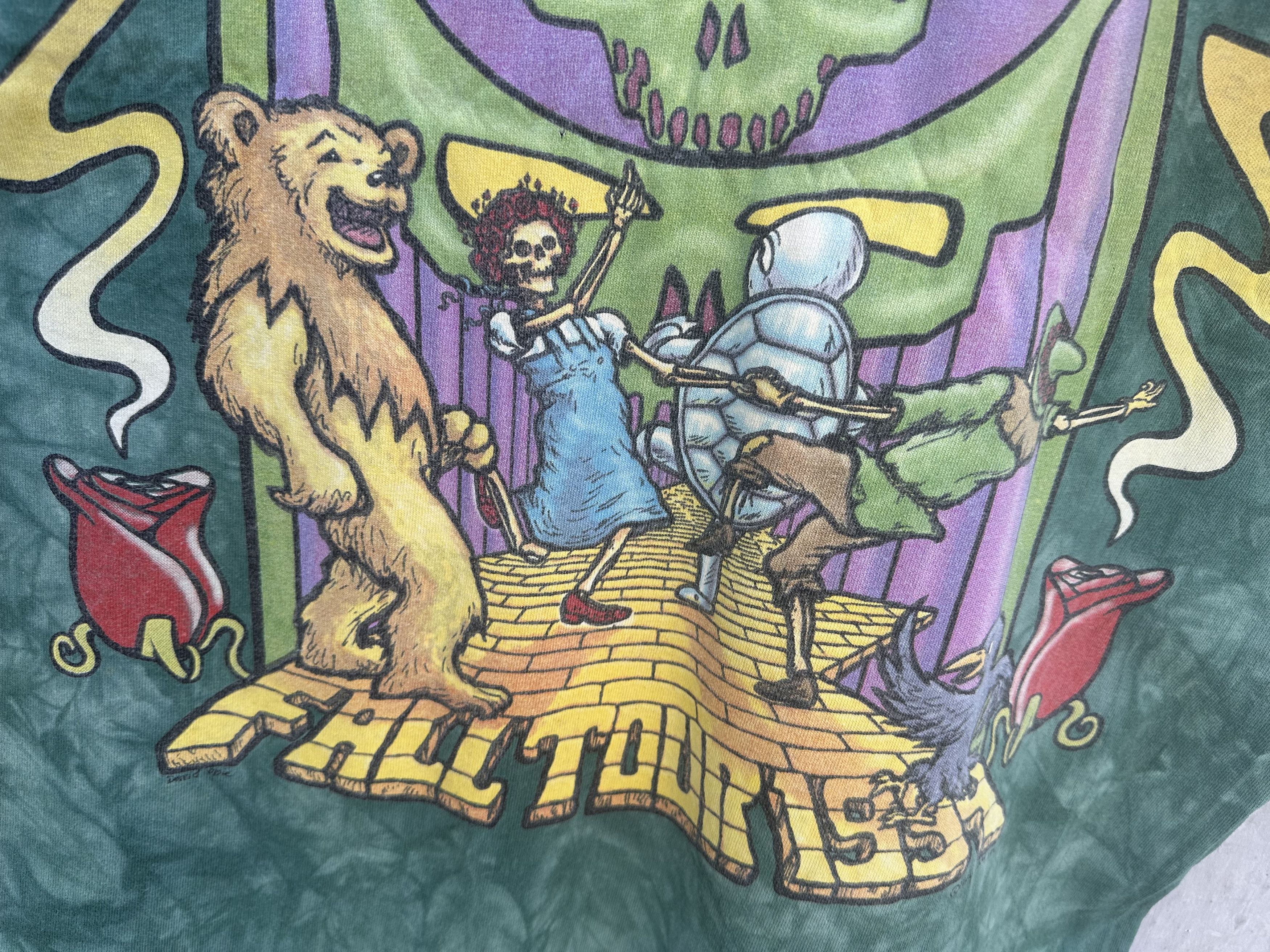 Grateful Dead Vintage 1994 Grateful Dead "Follow The Golden Road" Size US XL / EU 56 / 4 - 11 Thumbnail