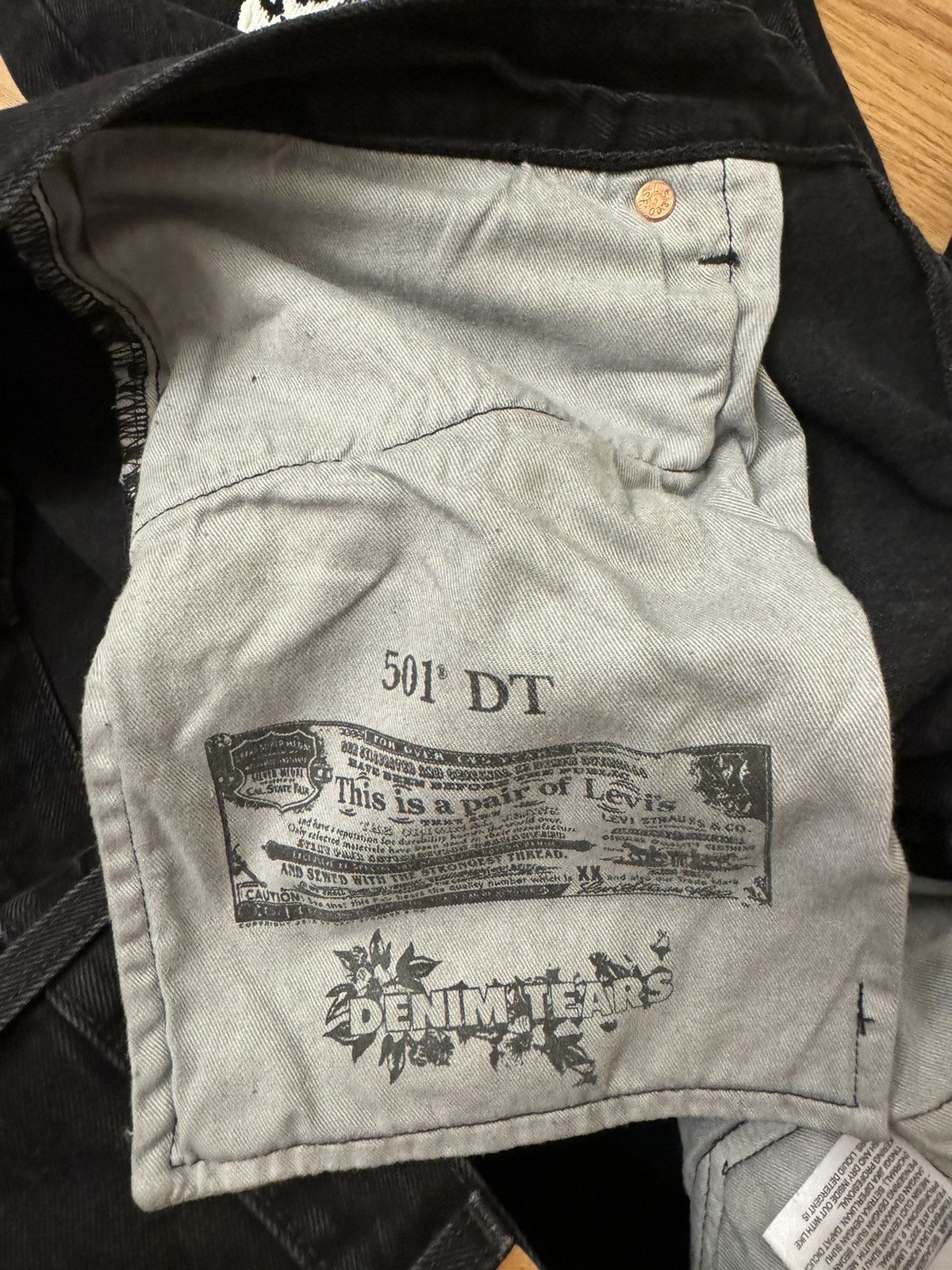 DENIM TEARS Denim Tears Cotton Wreath 501 Levi’s Jeans Size US 38 / EU 54 - 5 Thumbnail