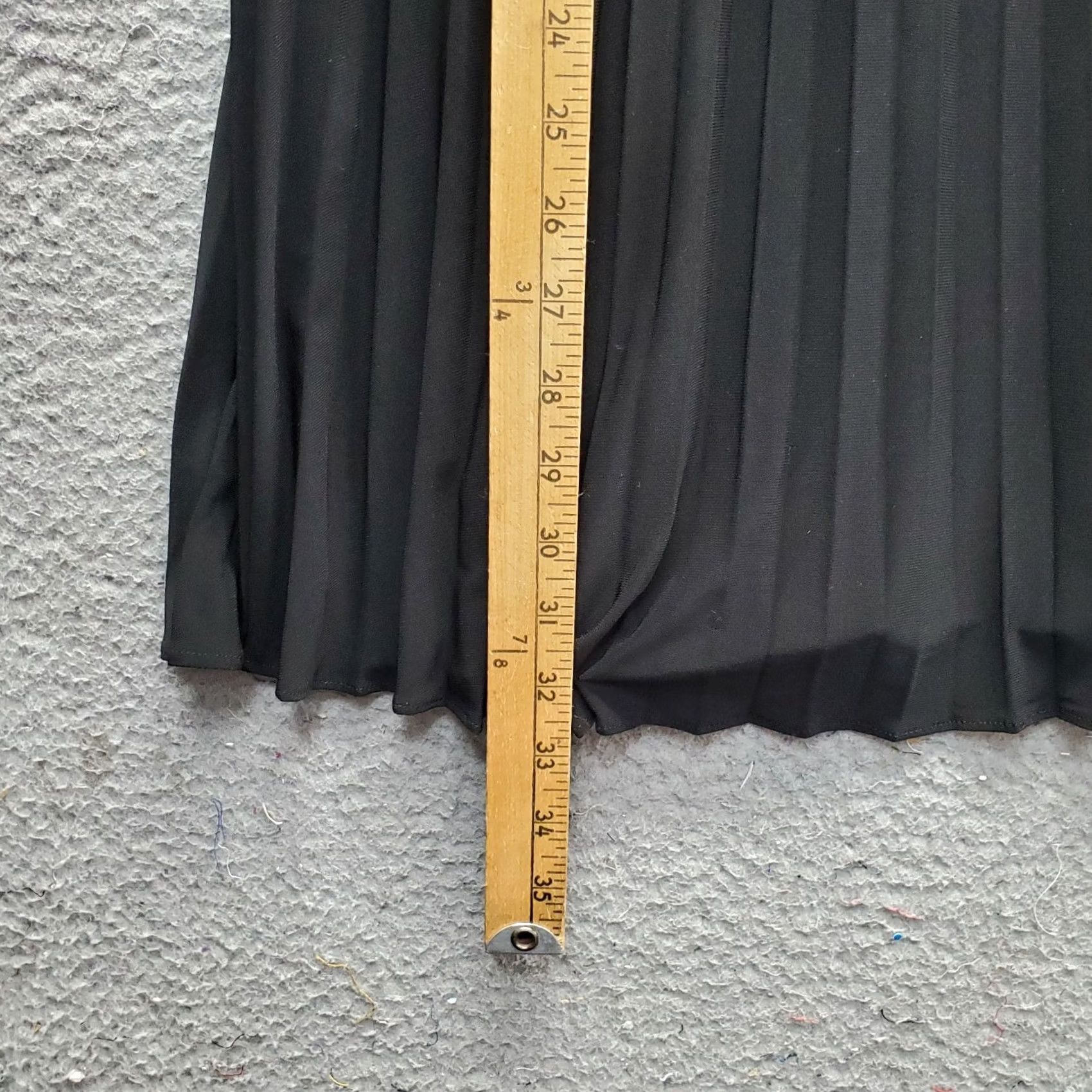 Vintage Jessica Howard Sheath Dress Womens 6P Black Empire Waist Back Zip Size M / US 6-8 / IT 42-44 - 4 Thumbnail