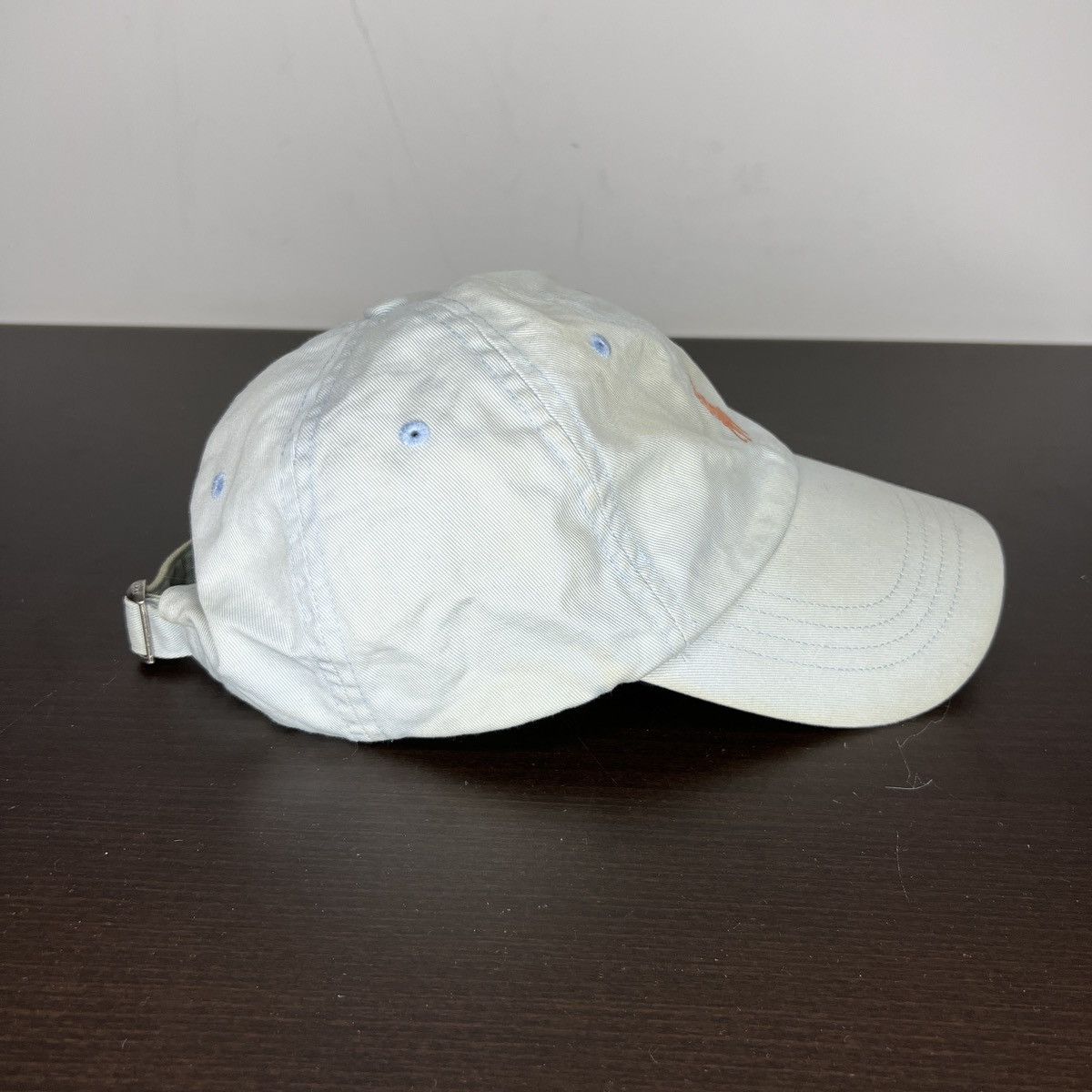 Polo Ralph Lauren × Ralph Lauren × Vintage Polo Ralph Lauren Cap Hat Pony Logo Baby Blue Size ONE SIZE - 5 Thumbnail