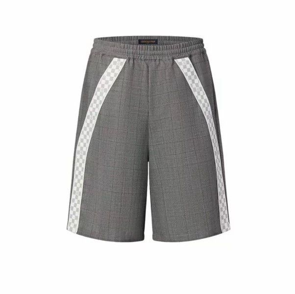 Louis Vuitton Louis Vuitton size s Grey checkerboard patchwork leather sh Size US 28 / EU 44 - 1 Thumbnail