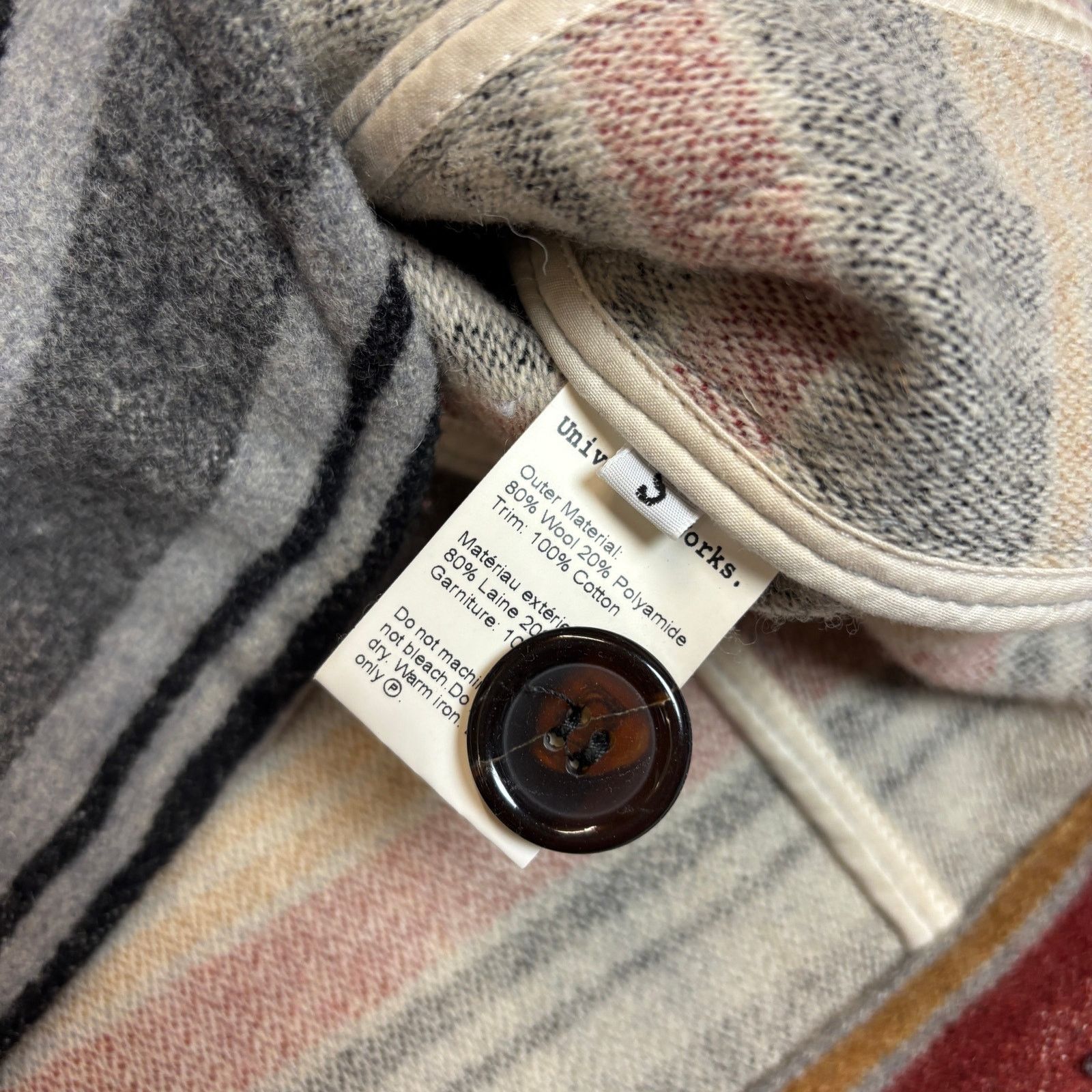 Universal Works Universal Works Bakers Chore Wool Blanket Jacket Men's Small Size US S / EU 44-46 / 1 - 5 Thumbnail