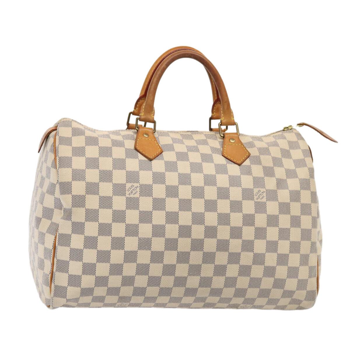 Louis Vuitton LOUIS VUITTON Damier Azur Speedy 35 Hand Bag Size ONE SIZE - 1 Thumbnail