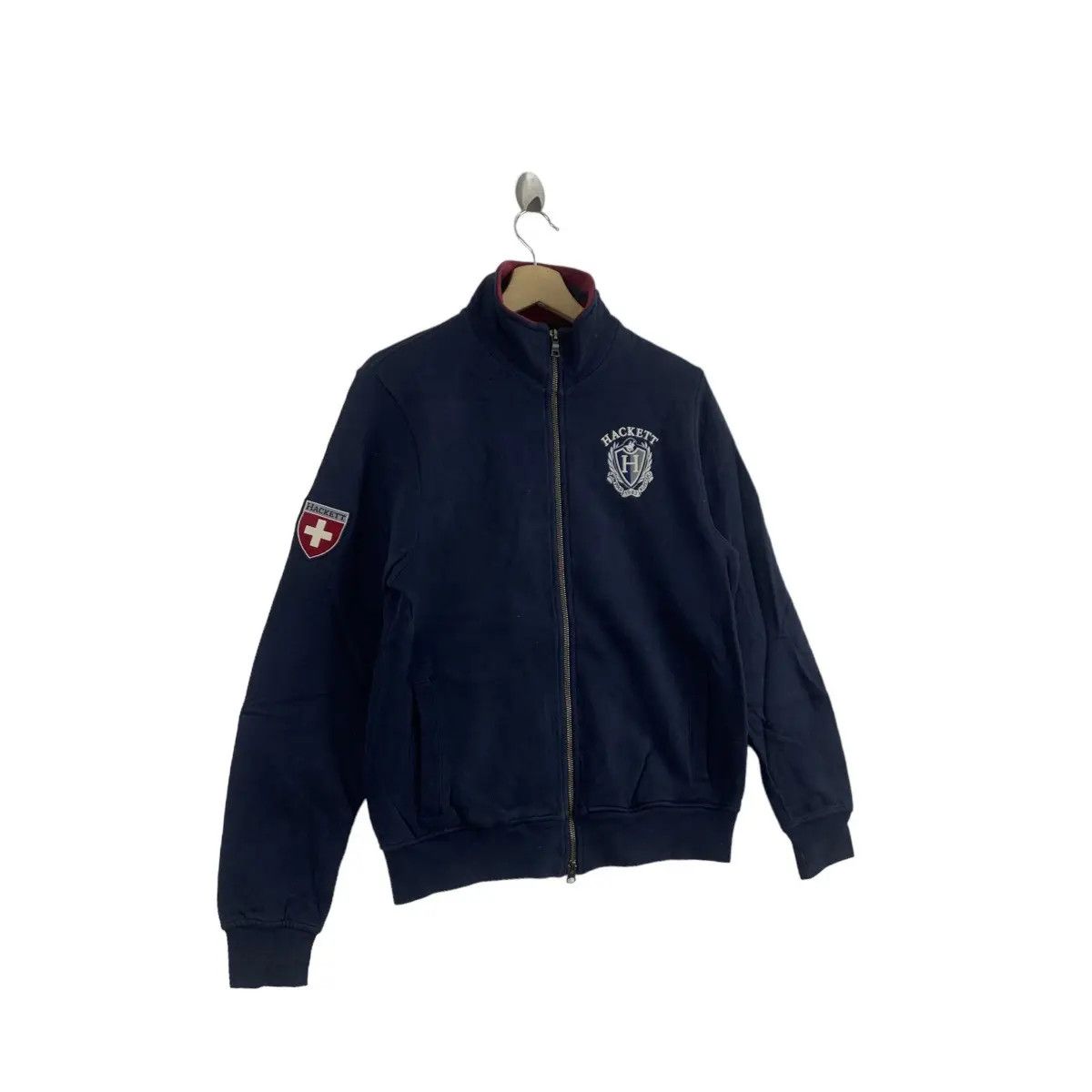 Hackett Vintage HACKETT LONDON KLOSTERS Snow Polo Zipper Sweater Size US S / EU 44-46 / 1 - 9 Thumbnail