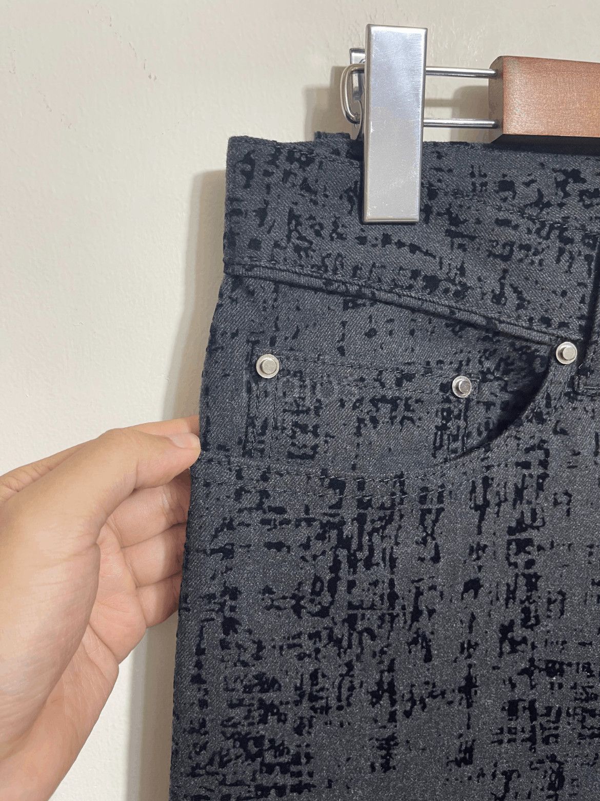 Balenciaga Balenciaga Dots Pattern Denim-2508 Size US 32 / EU 48 - 3 Thumbnail
