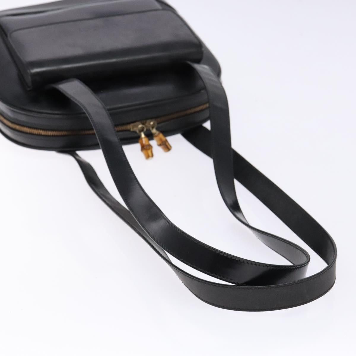 Gucci GUCCI Shoulder Bag Leather Black Gold 001 3444 001 3444 Size ONE SIZE - 7 Thumbnail