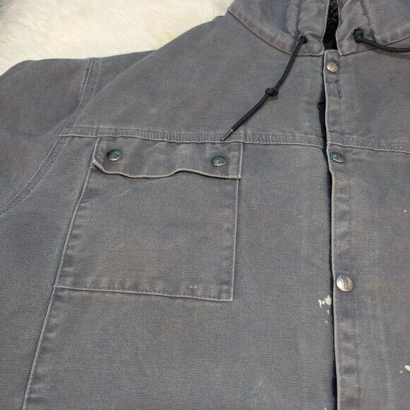 Carhartt Carhartt J284 Multi Pocket Canvas Work Jacket Grey Men 2XL Size US XXL / EU 58 / 5 - 10 Thumbnail