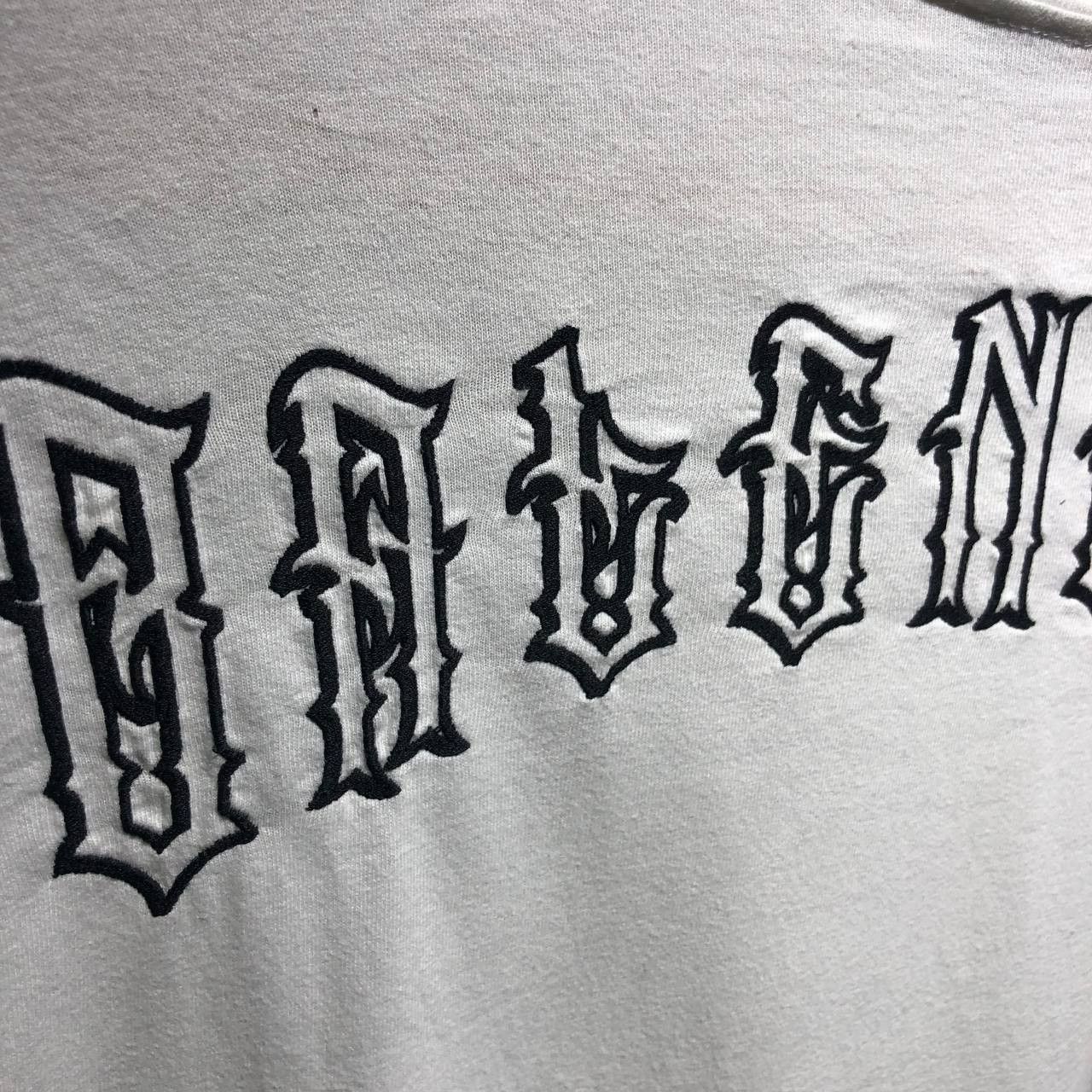 Balenciaga Balenciaga Logo Tattoo Embroidered tee Size US L / EU 52-54 / 3 - 3 Thumbnail