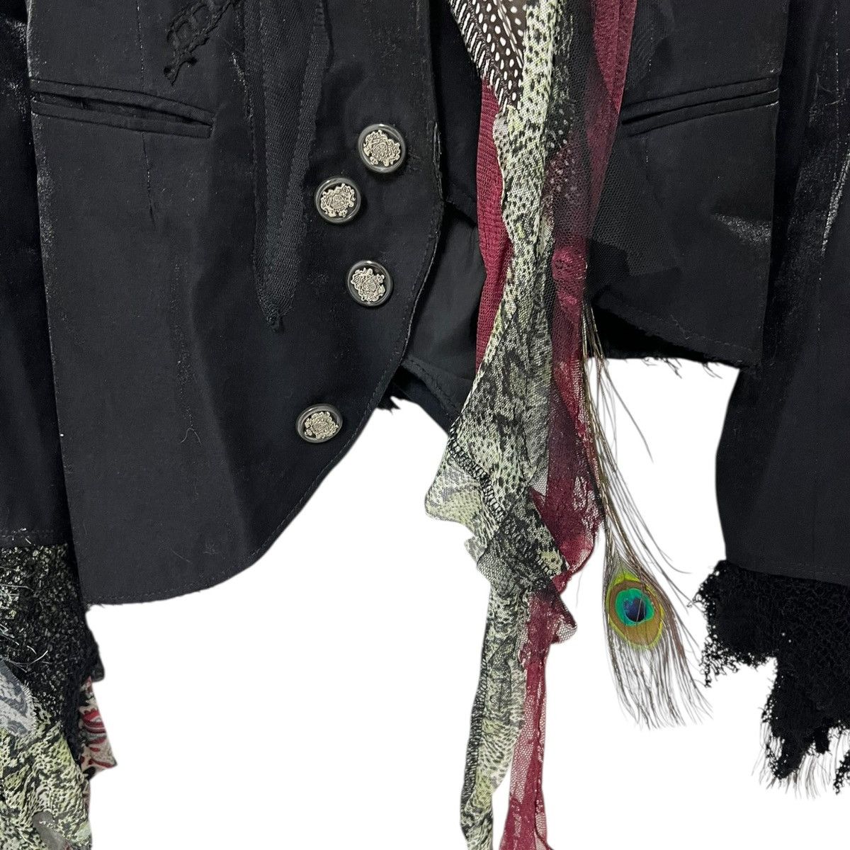 Japanese Brand Crow remake blazer Size US S / EU 44-46 / 1 - 6 Thumbnail