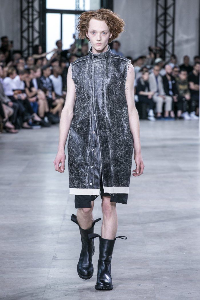 Rick Owens Rick Owens Cyclops 2016 SS16 Runway Painted Sleeveless shirt Size US M / EU 48-50 / 2 - 12 Thumbnail