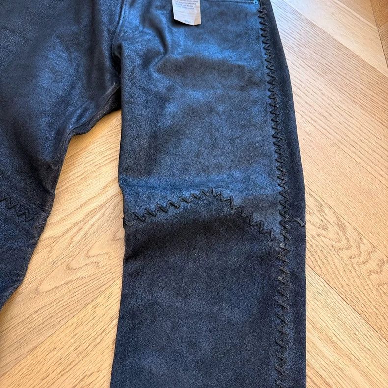 RRL Ralph Lauren RRL Ralph Lauren Cowhide suede retro western woven leather Size US 40 / EU 56 - 3 Thumbnail