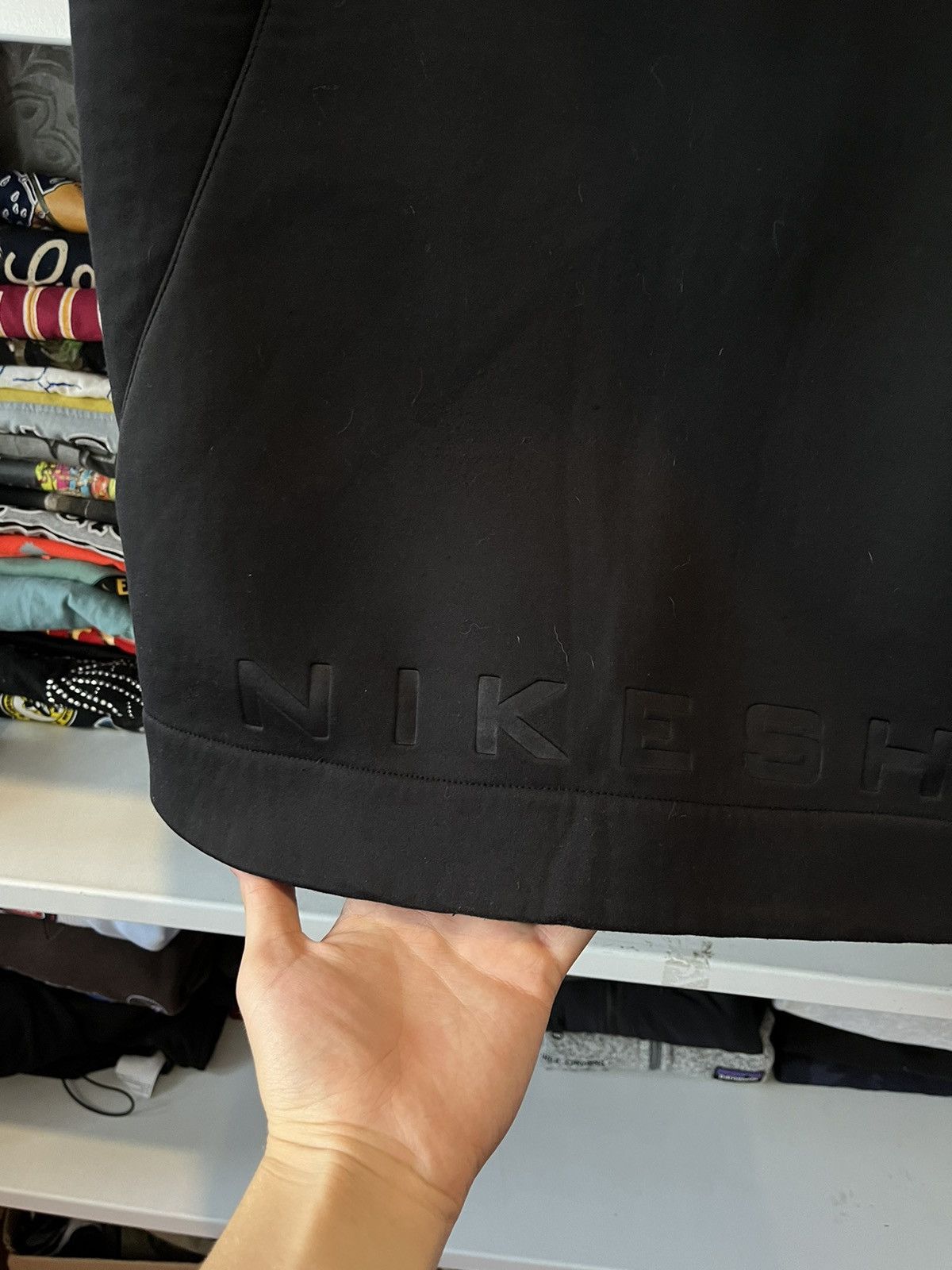 Nike Rare Vintage Nike Shox vest Drill size S hood logo Y2K Size US S / EU 44-46 / 1 - 5 Thumbnail
