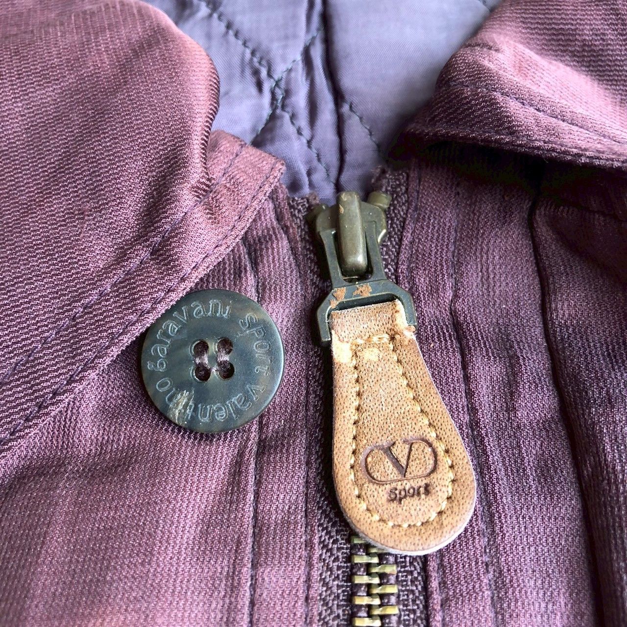 Valentino Vintage 90s Valentino Garavani Sport Silk Jacket Coat Size US L / EU 52-54 / 3 - 7 Thumbnail