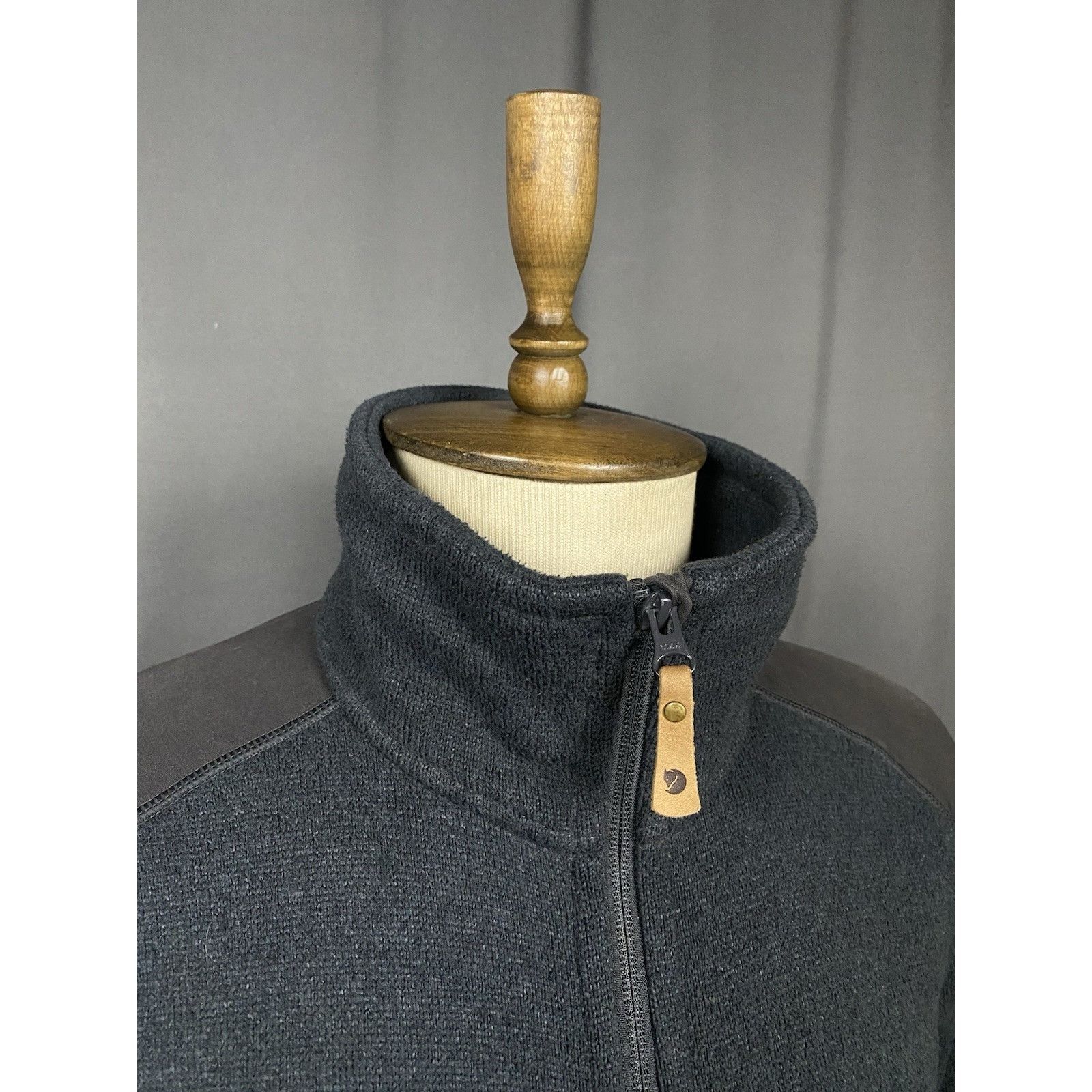 Fjallraven Fjallraven Buck Fleece Blue Full Zip Fleeced High Neck Sweat Size US L / EU 52-54 / 3 - 6 Thumbnail