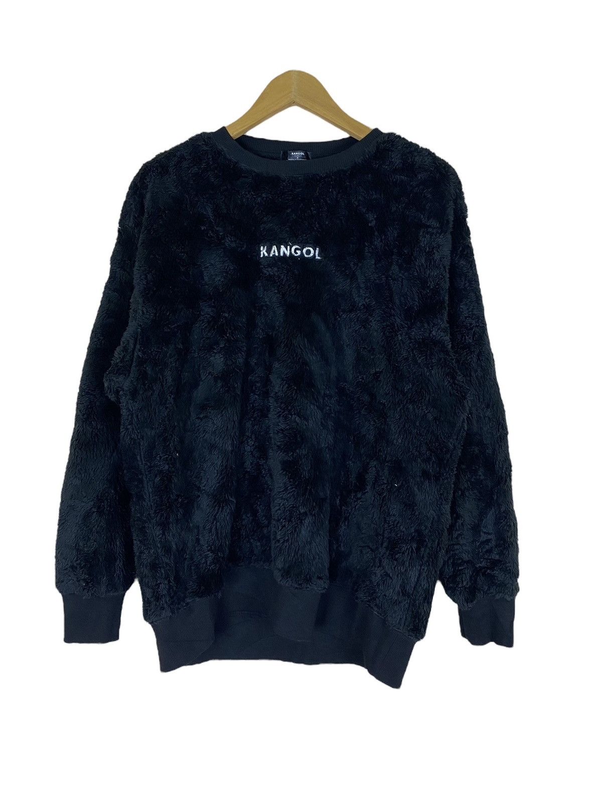 Kangol Kangol Big Spellout Sherpa Sweater Size US M / EU 48-50 / 2 - 2 Thumbnail