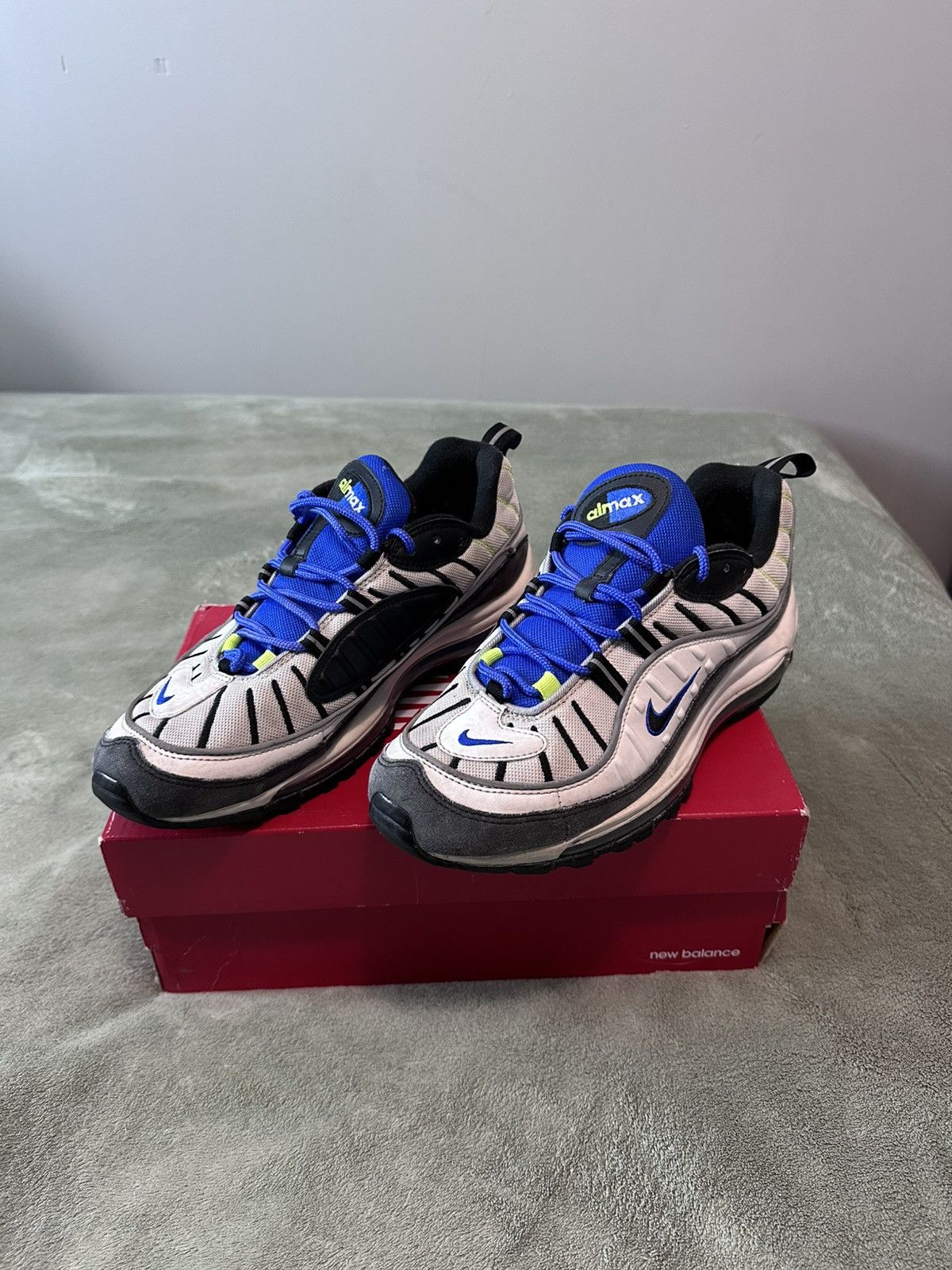 Nike Nike Air Max 98’ Sprite Size 10 Size US 10 / EU 43 - 1 Thumbnail