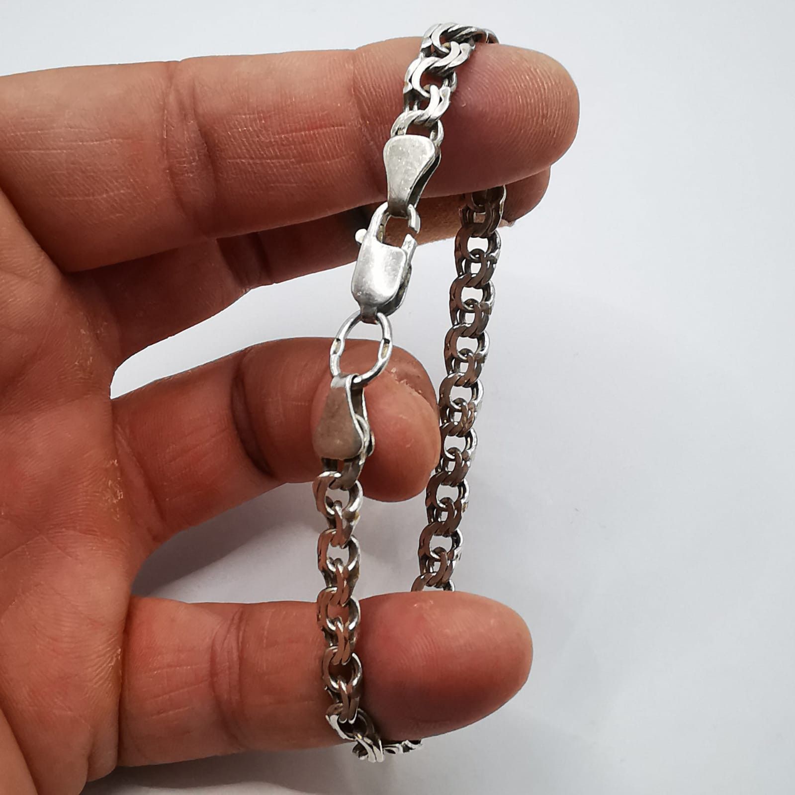 Sterling Silver Vintage Bracelet Jewelry, 925 Sterling Silver,12,04g Size ONE SIZE - 7 Thumbnail