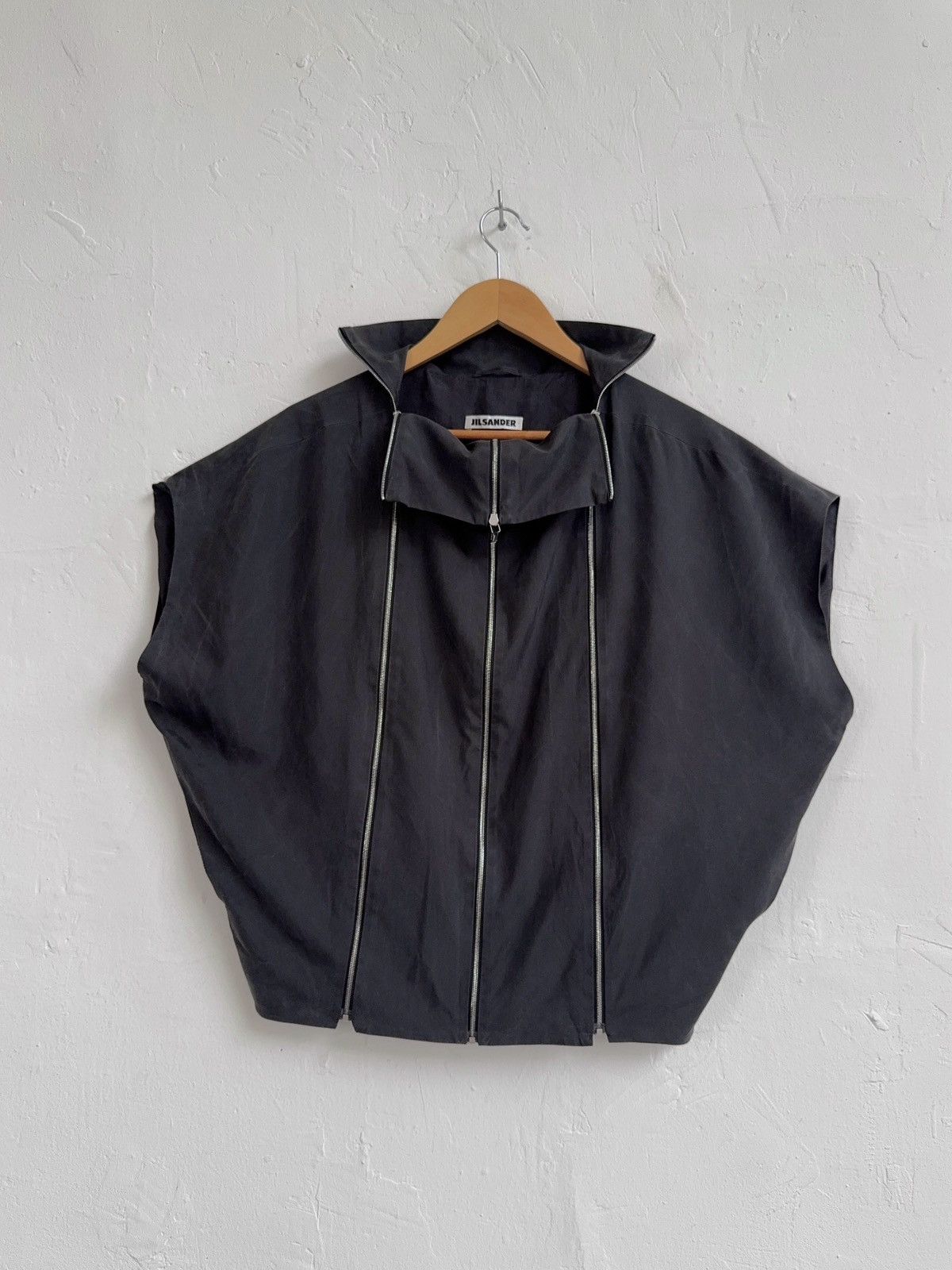 ジルサンダー　ZIP SANDER VEST JIL UP