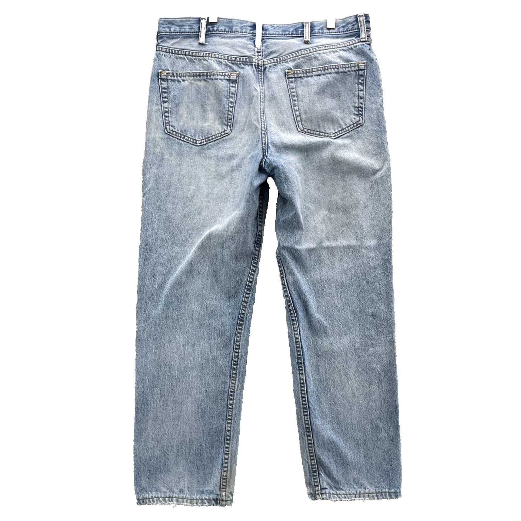 Lands' End Lands End Jeans Mens 36x28* Traditional Fit Y2k Streetwear Workwear Academia 90s Shirt Mens Jeans Size US 36 / EU 52 - 2 Thumbnail