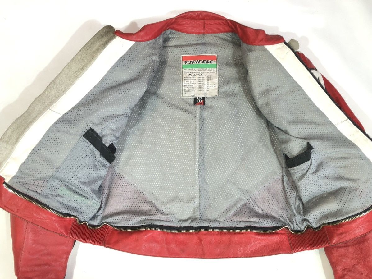 Ferrari × Honda × Yamaha Dainese Ducati Motorcycle Moto leather jacket Racing Size US XL / EU 56 / 4 - 14 Thumbnail
