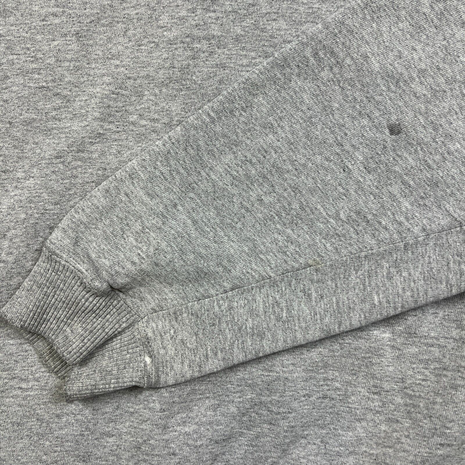 Nike × Vintage Nike Sweatshirt Large Center Swoosh Box Logo Distressed 90s Size US L / EU 52-54 / 3 - 6 Thumbnail