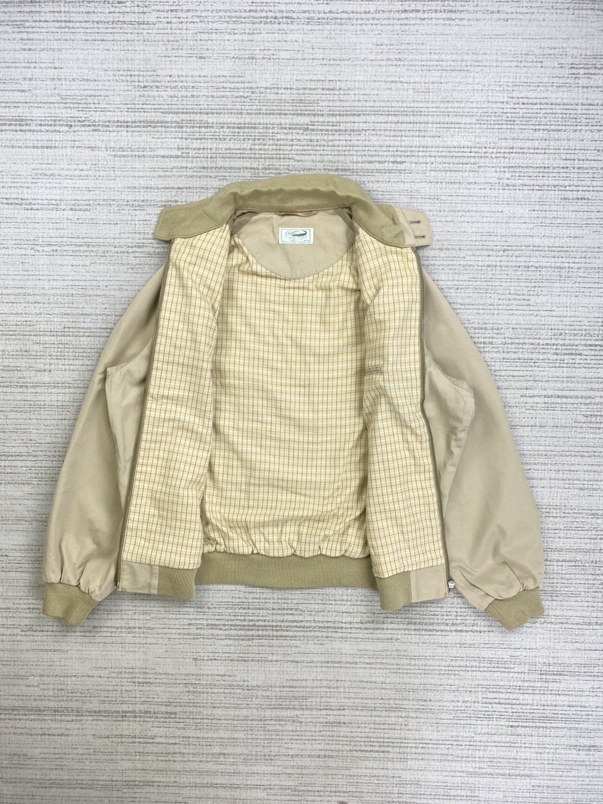Designer × Japanese Brand × Vintage Vintage Crocodile Rare Casual Zipper Cotton Jacket Size US L / EU 52-54 / 3 - 6 Thumbnail