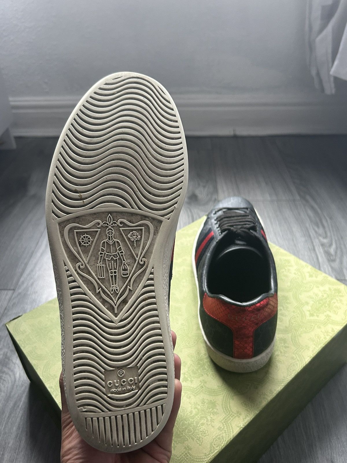 Gucci Gucci Ace Shoes Men Size US 8 / EU 41 - 4 Thumbnail