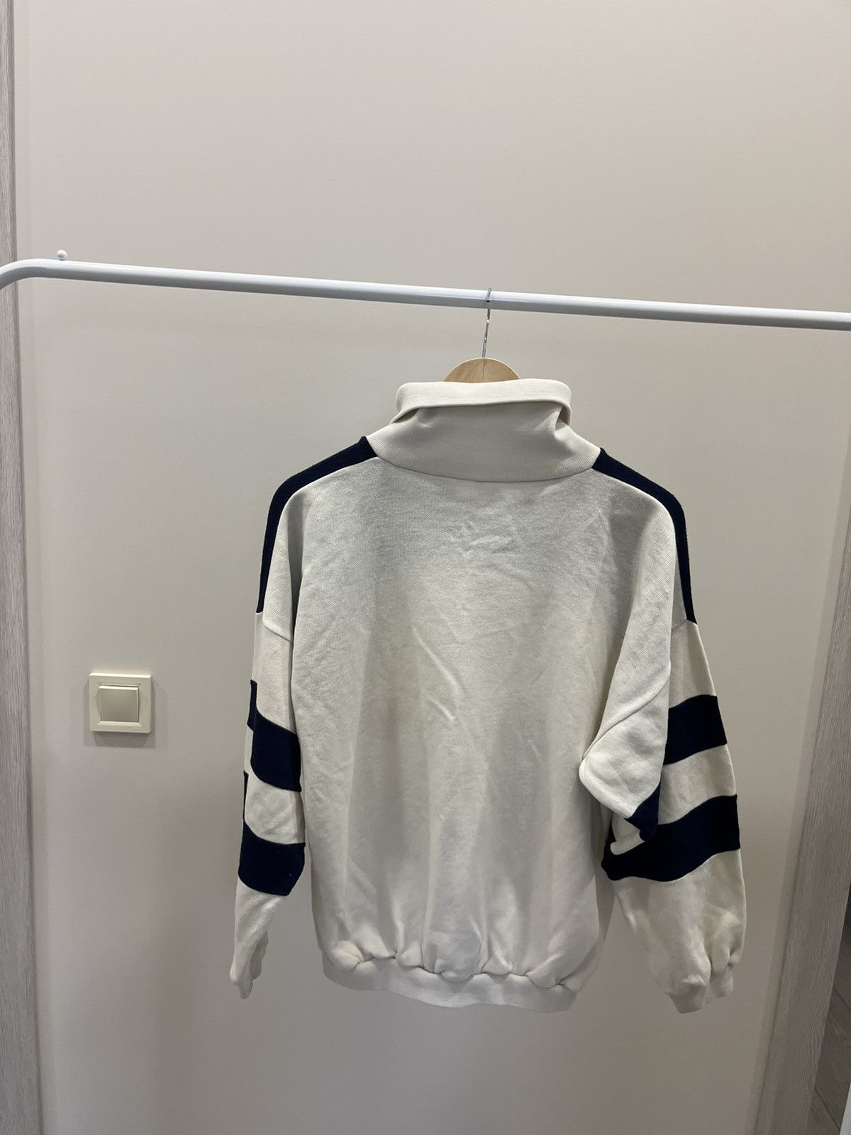 Vintage Vintage 80s 1/4 zip hoodie Sports Size US M / EU 48-50 / 2 - 3 Thumbnail