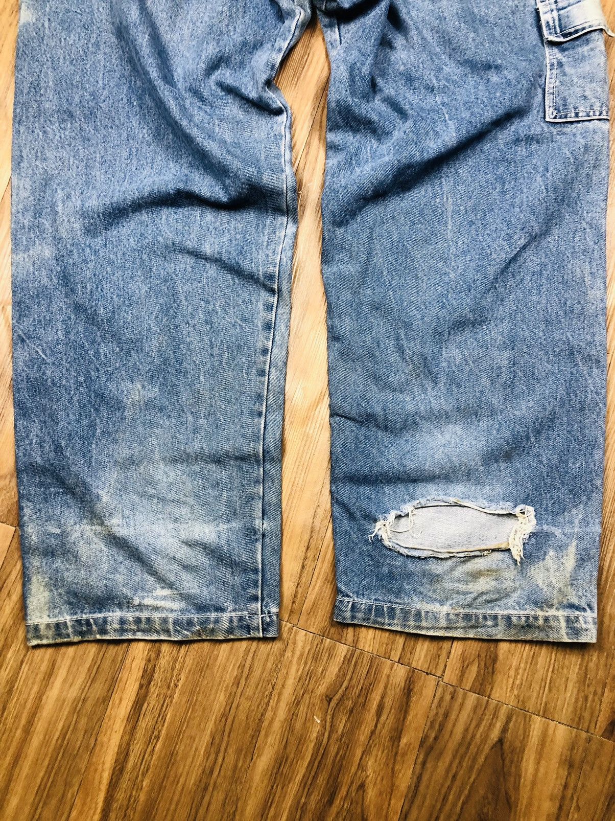 Fubu Fubu Denim Distresses Jeans (21) Size US 35 - 19 Thumbnail