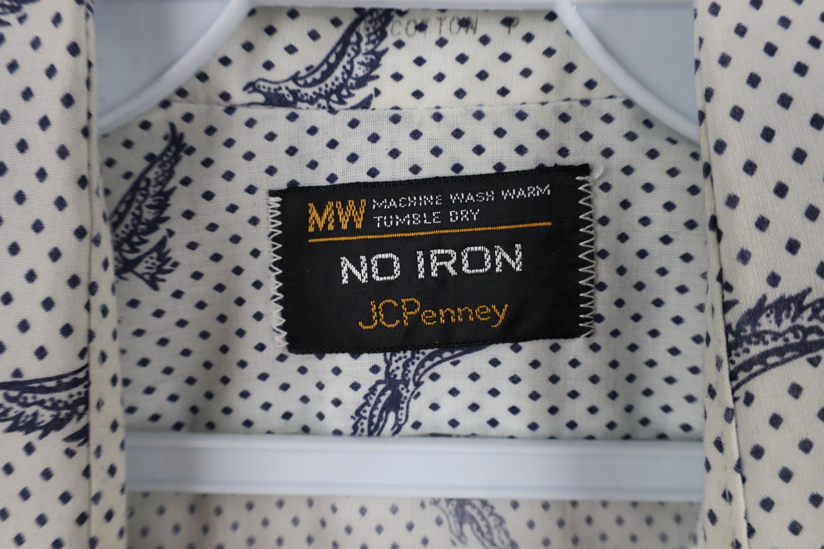 Vintage Vintage 60s 70s Streetwear All Over Print Button Shirt USA Size US M / EU 48-50 / 2 - 5 Thumbnail