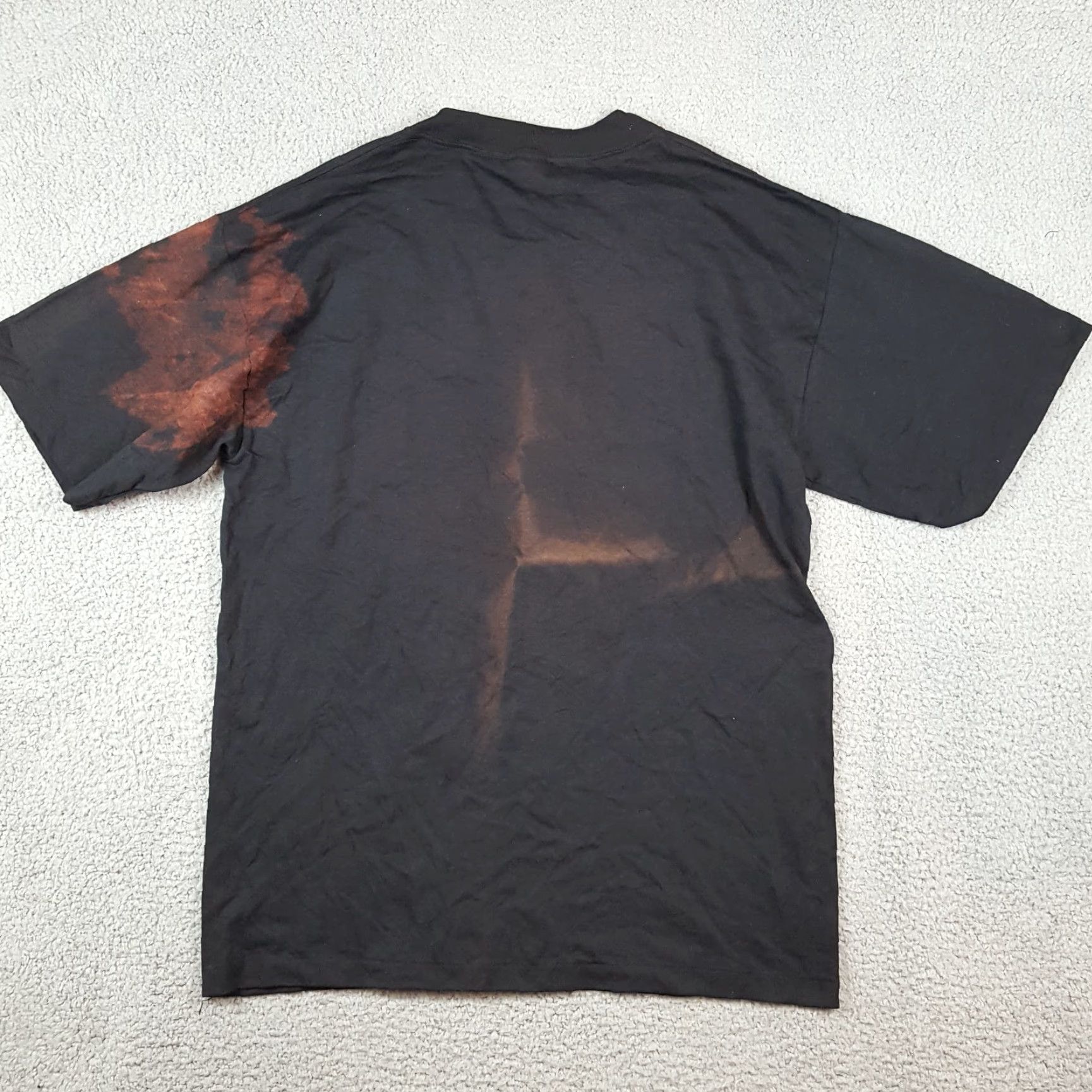 Vintage VINTAGE 90s American Trucker Men's T-Shirt Size L Black Cotton Short Sleeve Retro USA Biker Grunge Size US L / EU 52-54 / 3 - 7 Thumbnail