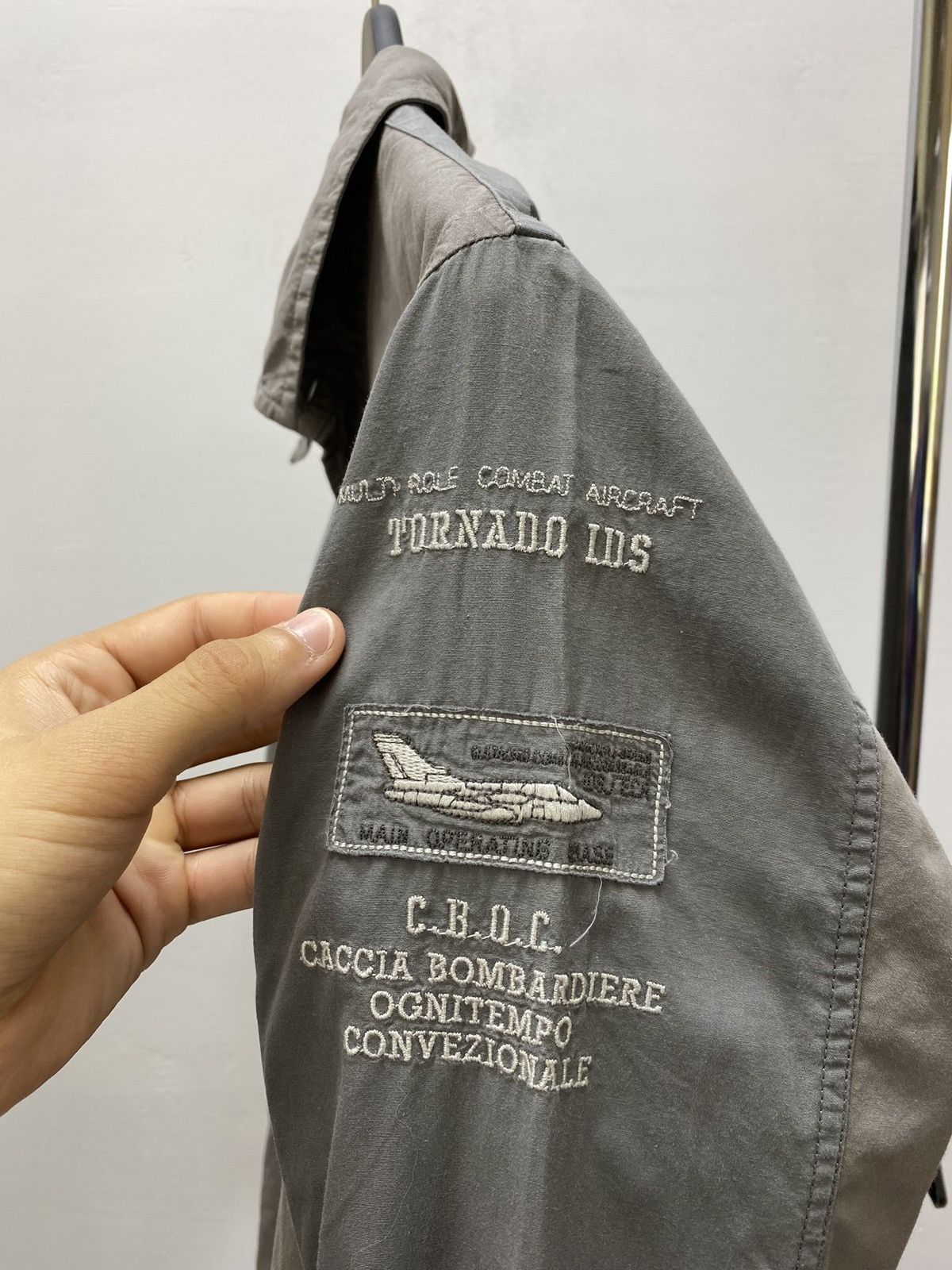 Other Aeronautica Militare Military Shirt Flight Pilot Italy Size US L / EU 52-54 / 3 - 10 Thumbnail