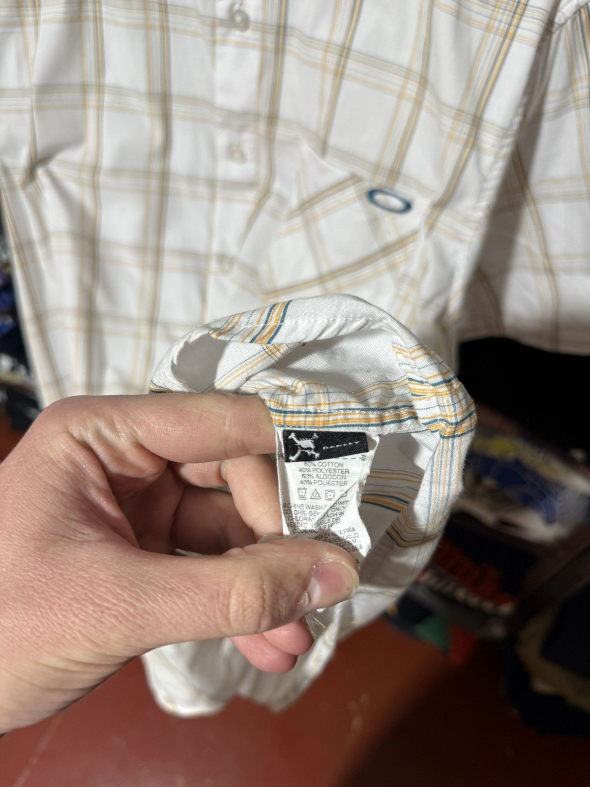 Oakley Vintage Oakley Software Button Shirt Short Sleeve Y2K Hype Size US XXL / EU 58 / 5 - 5 Thumbnail